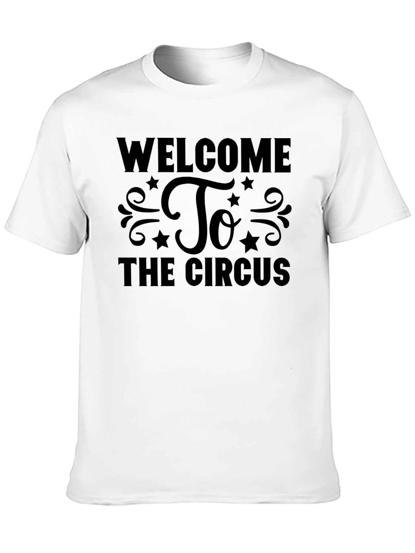 Black Welcome to the Circus Graphic T-Shirt view 10