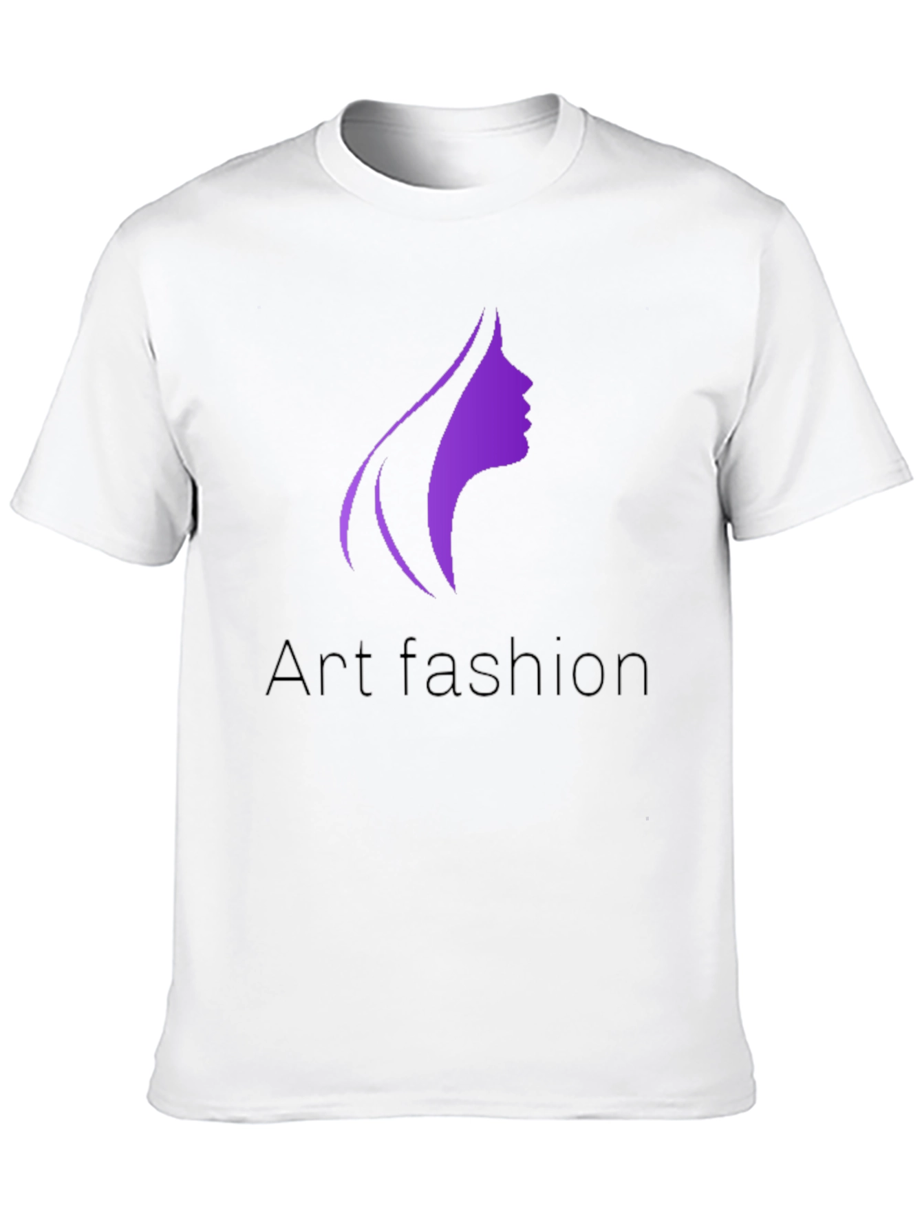 Black Art Fashion Graphic Tee - Stylish Black T-Shirt view 10