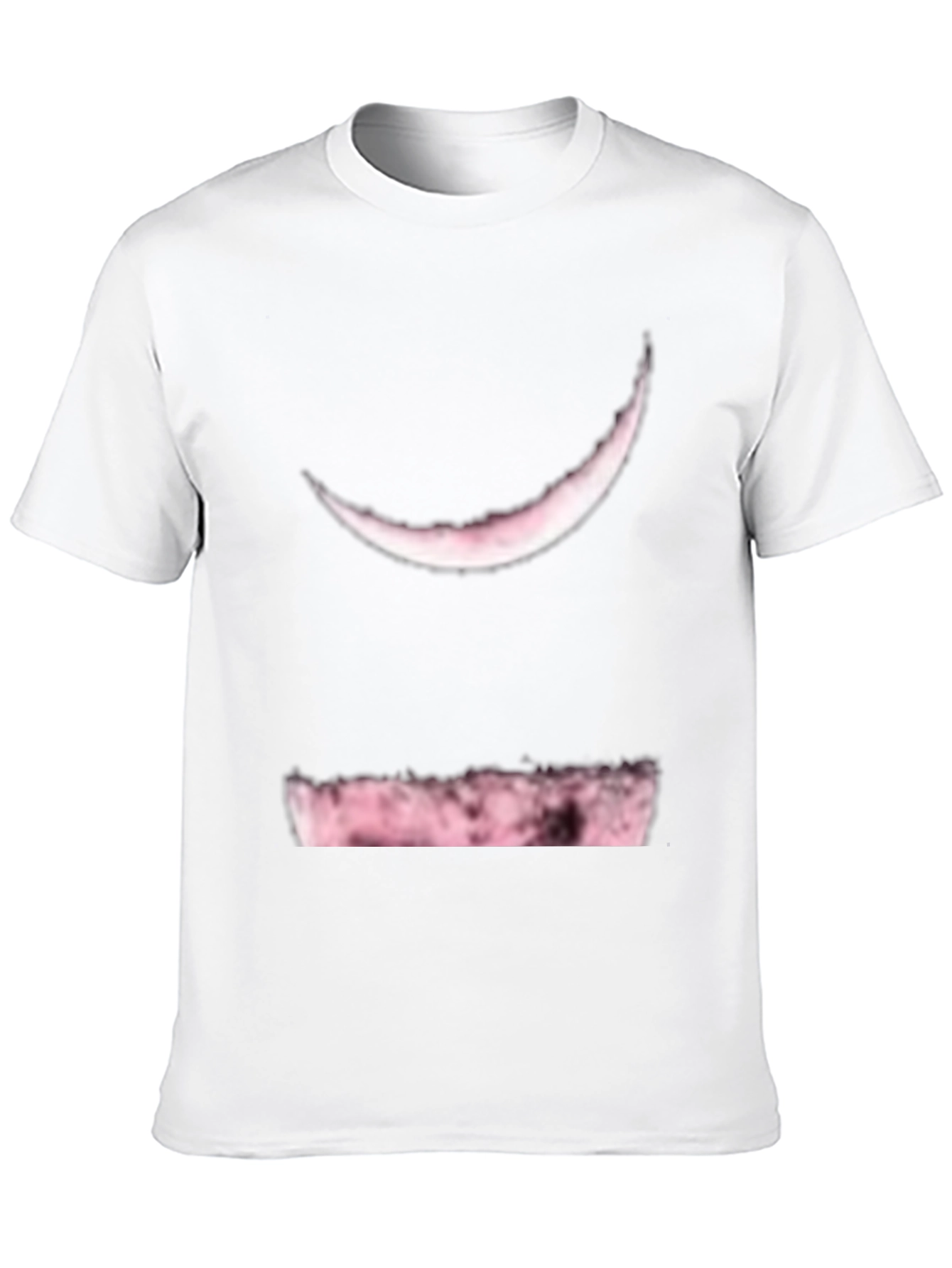 Black Moon Phase Graphic Tee - Soft Black Cotton Blend view 10