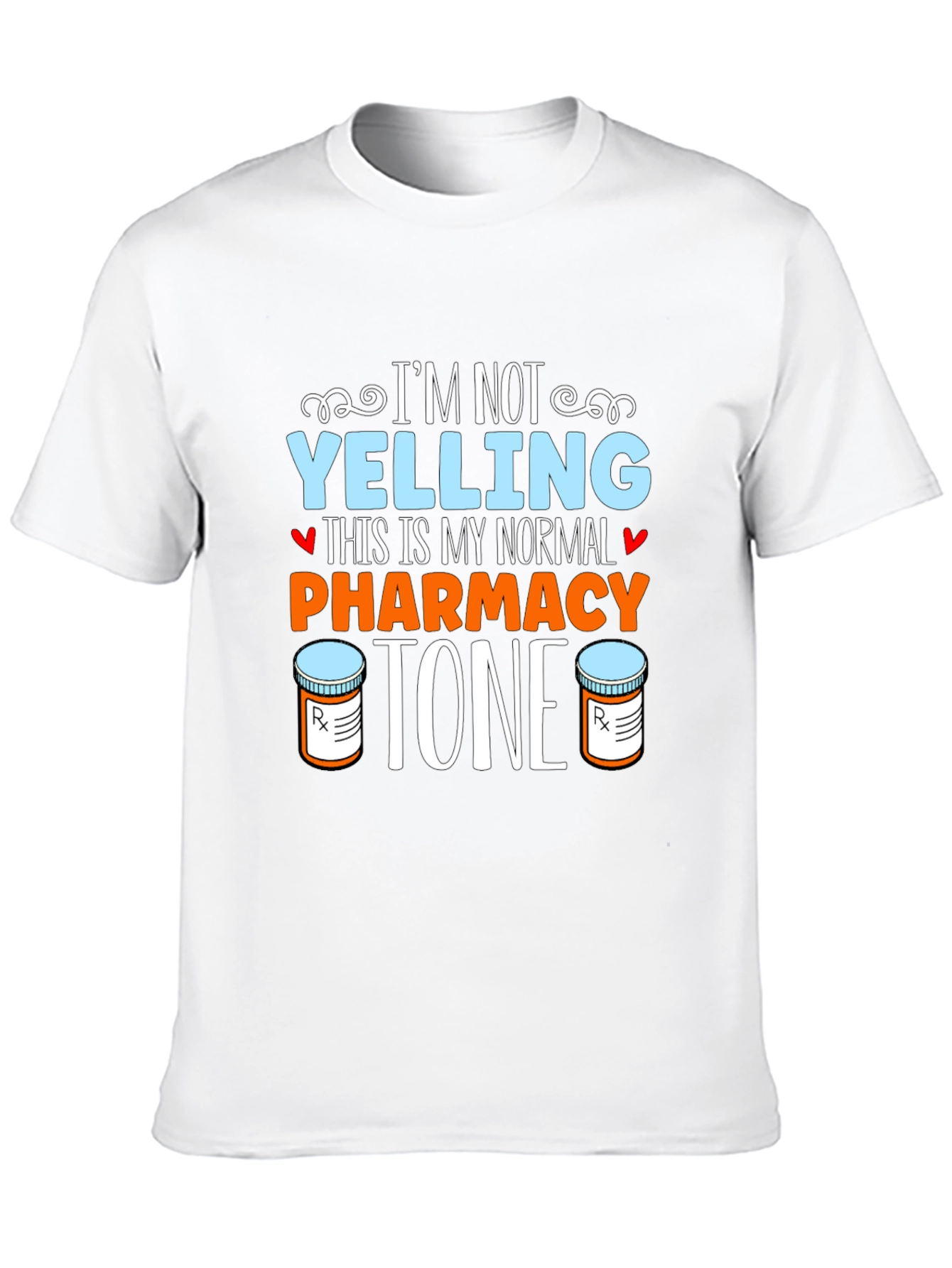Black Pharmacy Tone T-Shirt - Normal Voice Graphic Tee view 10