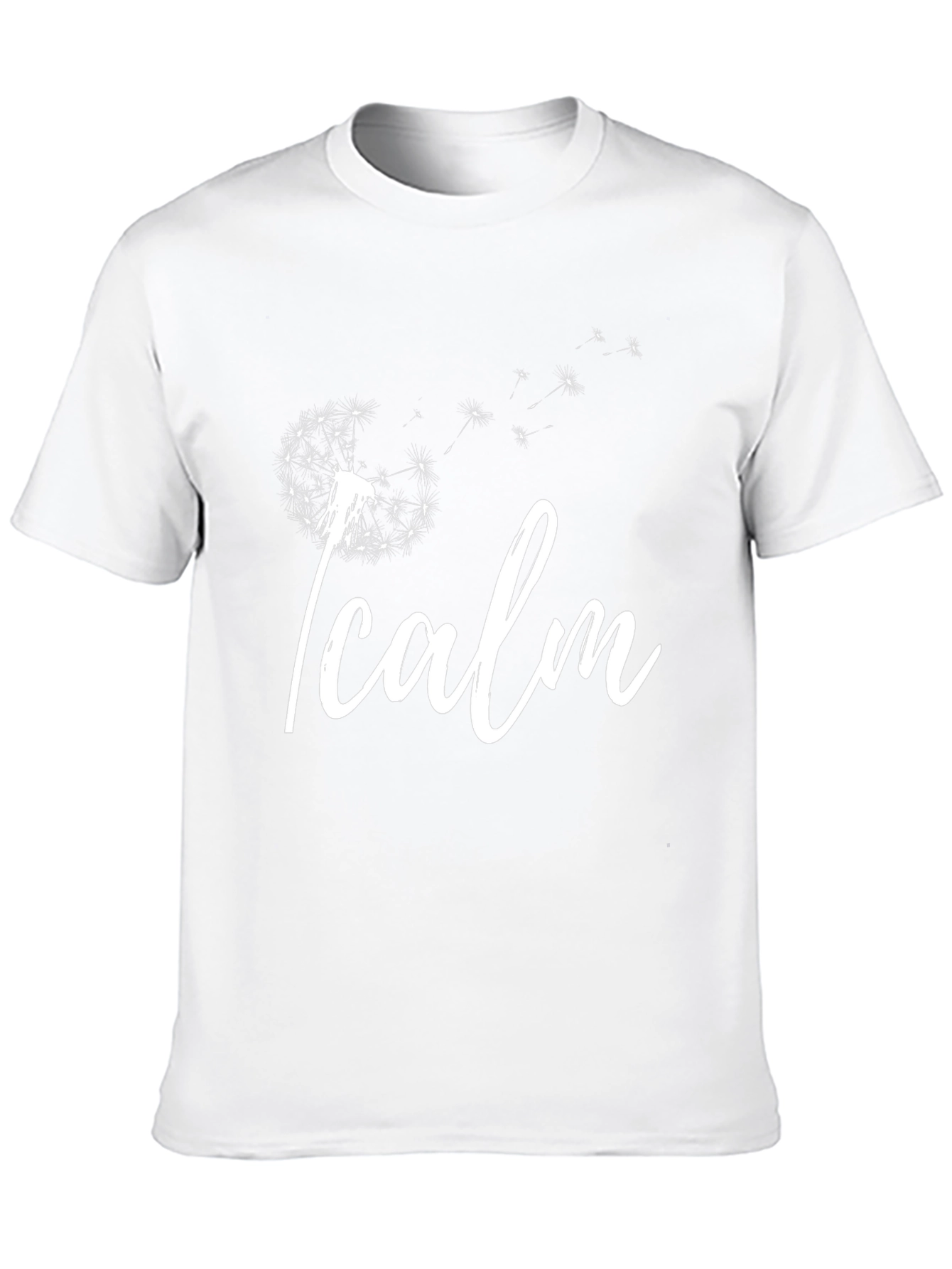 Black I Calm Dandelion Graphic Tee view 10
