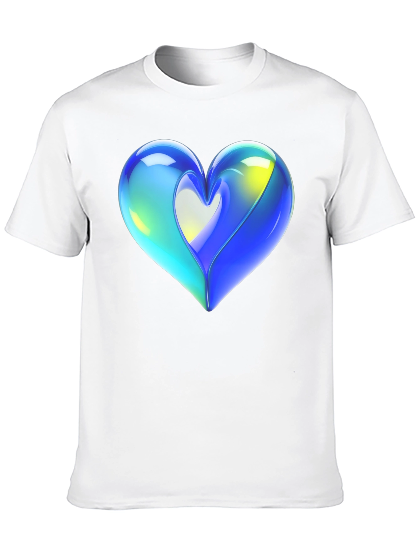 Black Heart Graphic Black T-Shirt view 10