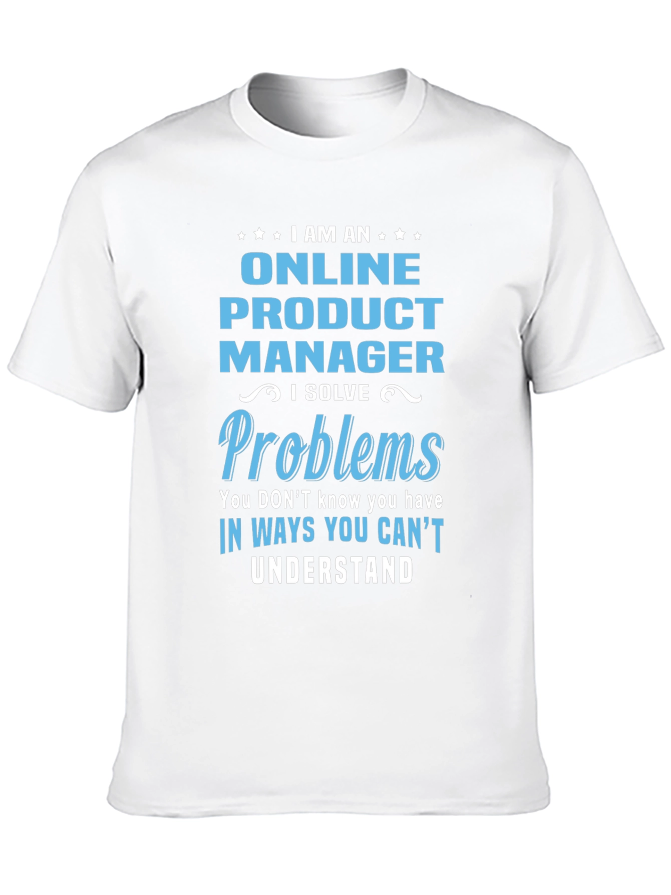 Black Online Product Manager T-Shirt view 10