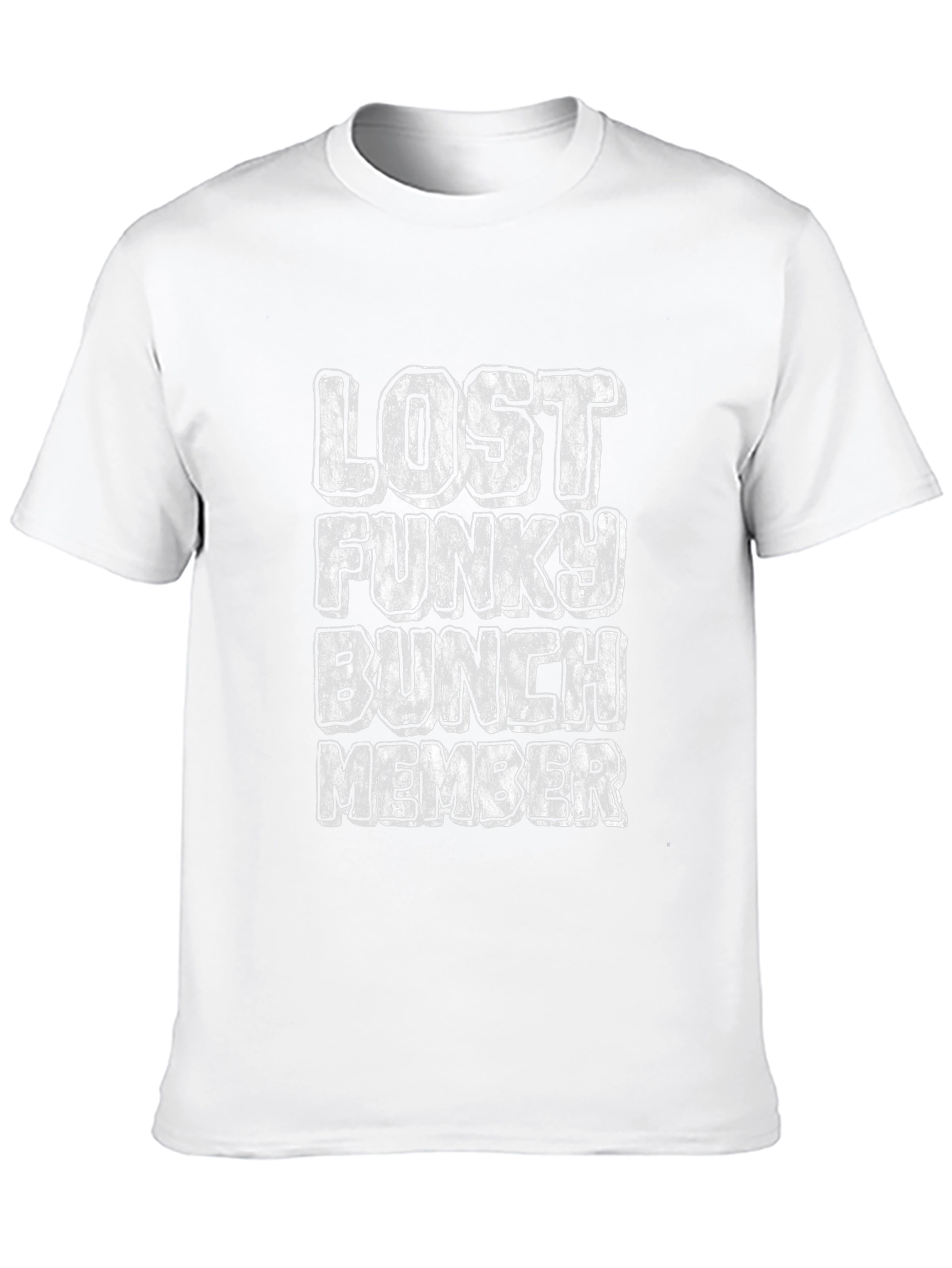 Black Lost Funky Bunch Member T-Shirt - Unique Design view 10