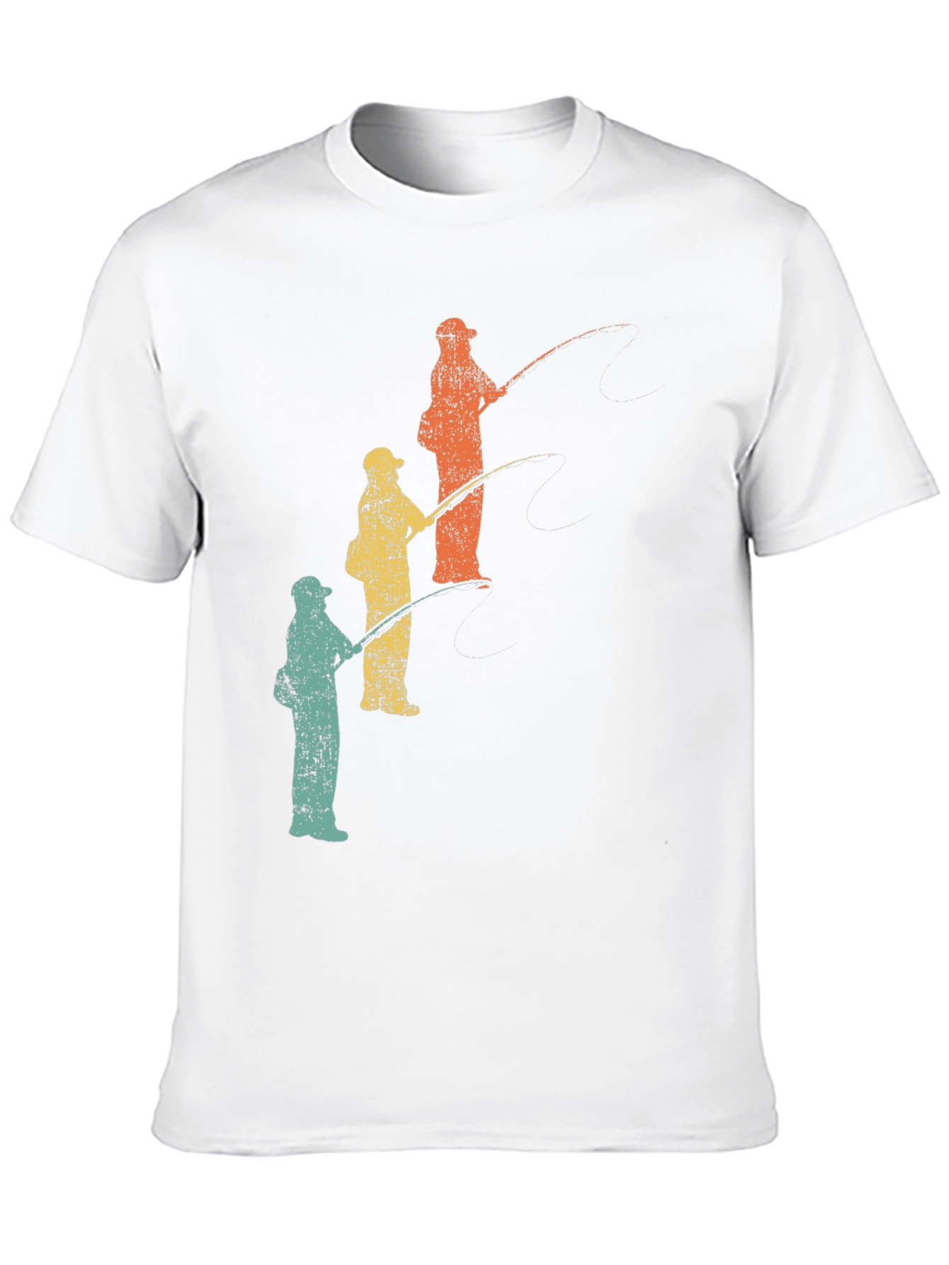 Retro Fishing Trip T-Shirt - Father & Children - 10