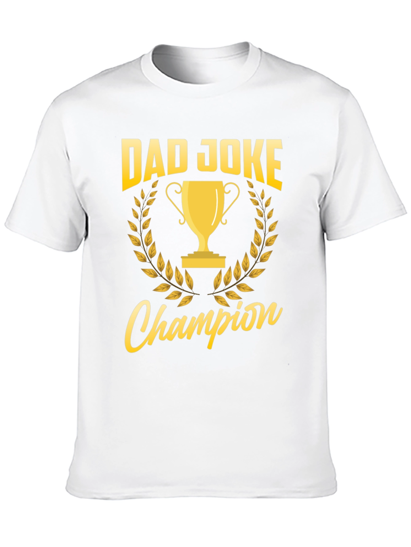 Black Dad Joke Champion T-Shirt - Funny Father's Day Gift view 10