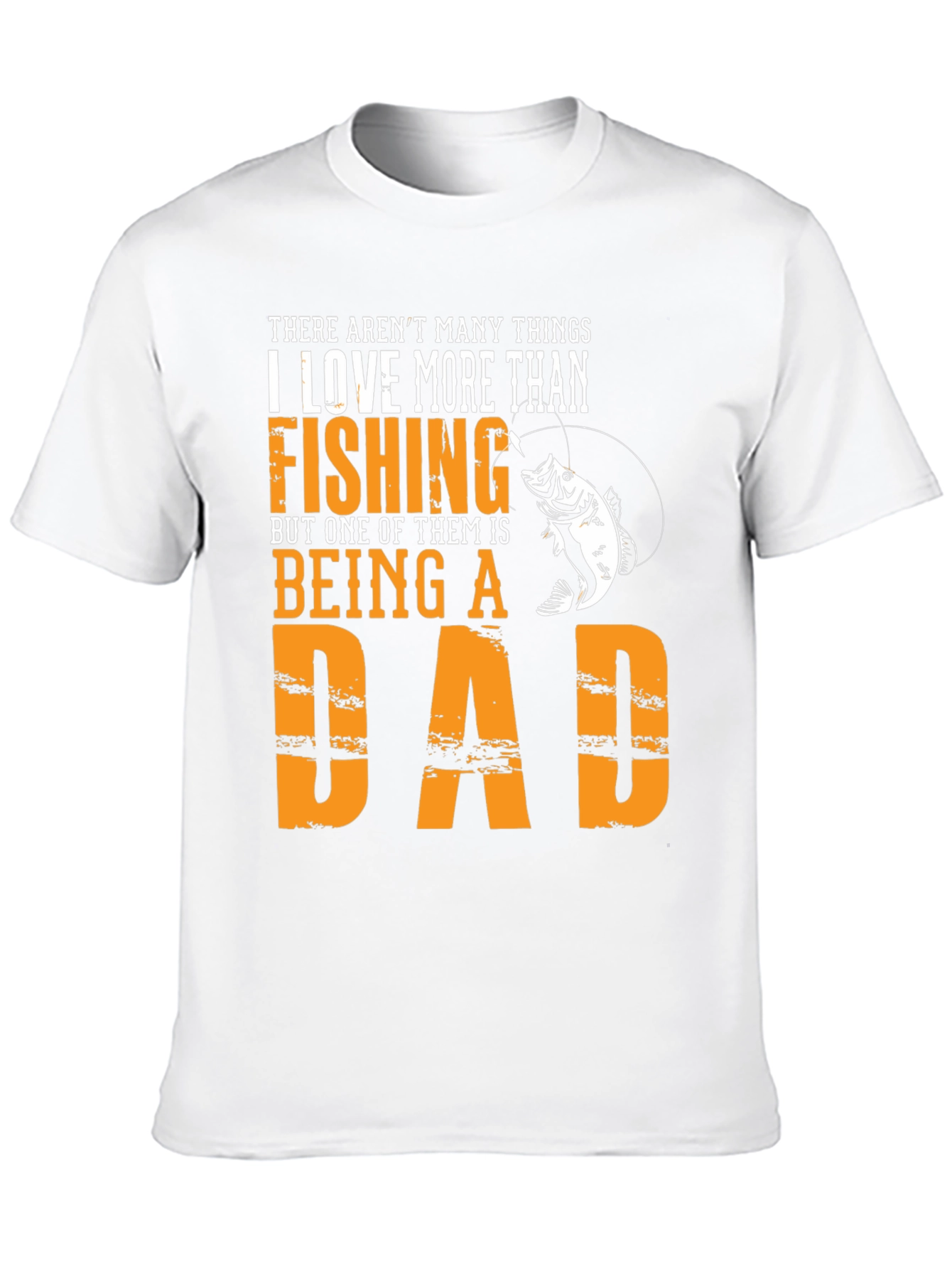 Black Fishing Dad T-Shirt - Father's Day Gift view 10