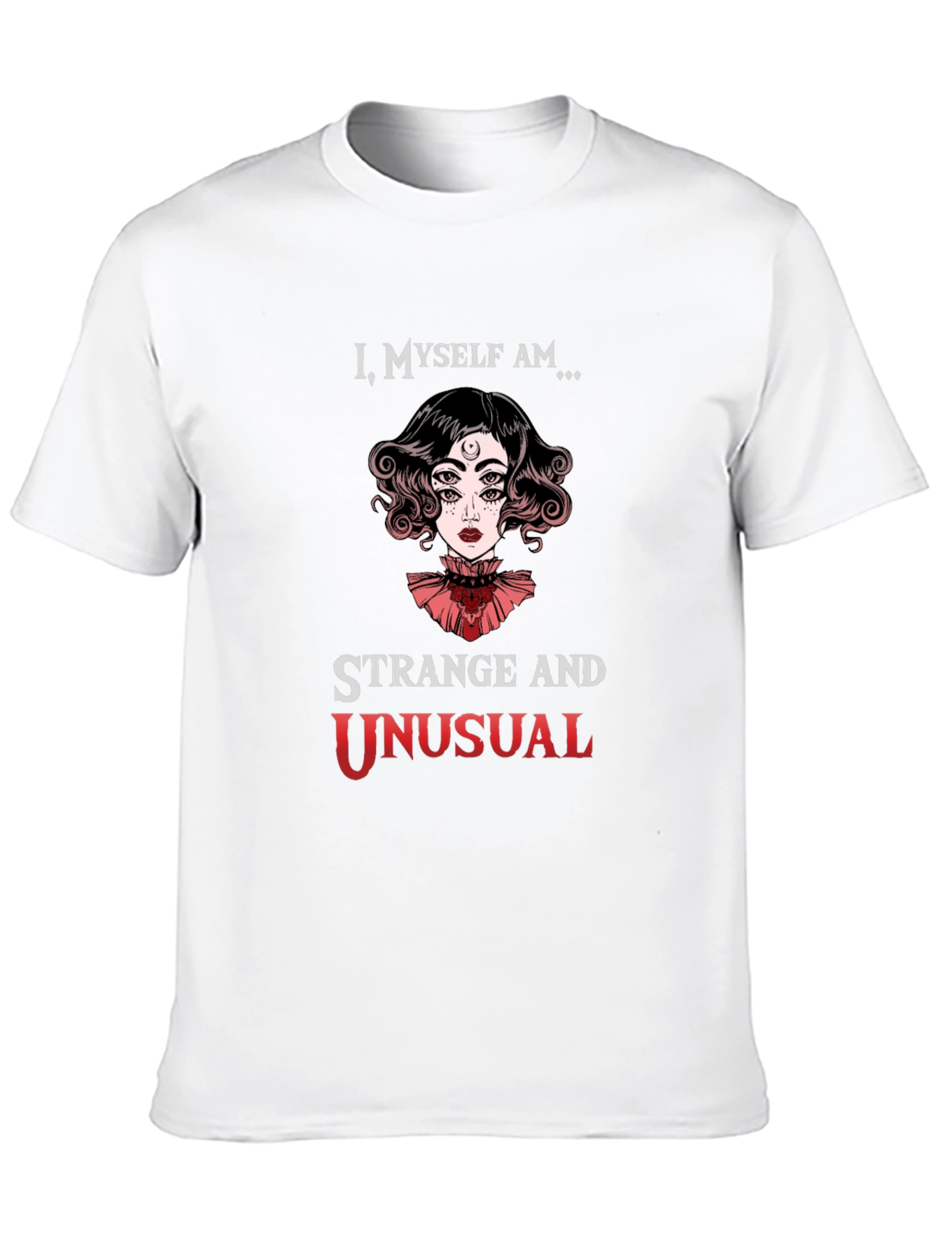 Black Strange & Unusual Graphic Tee view 10