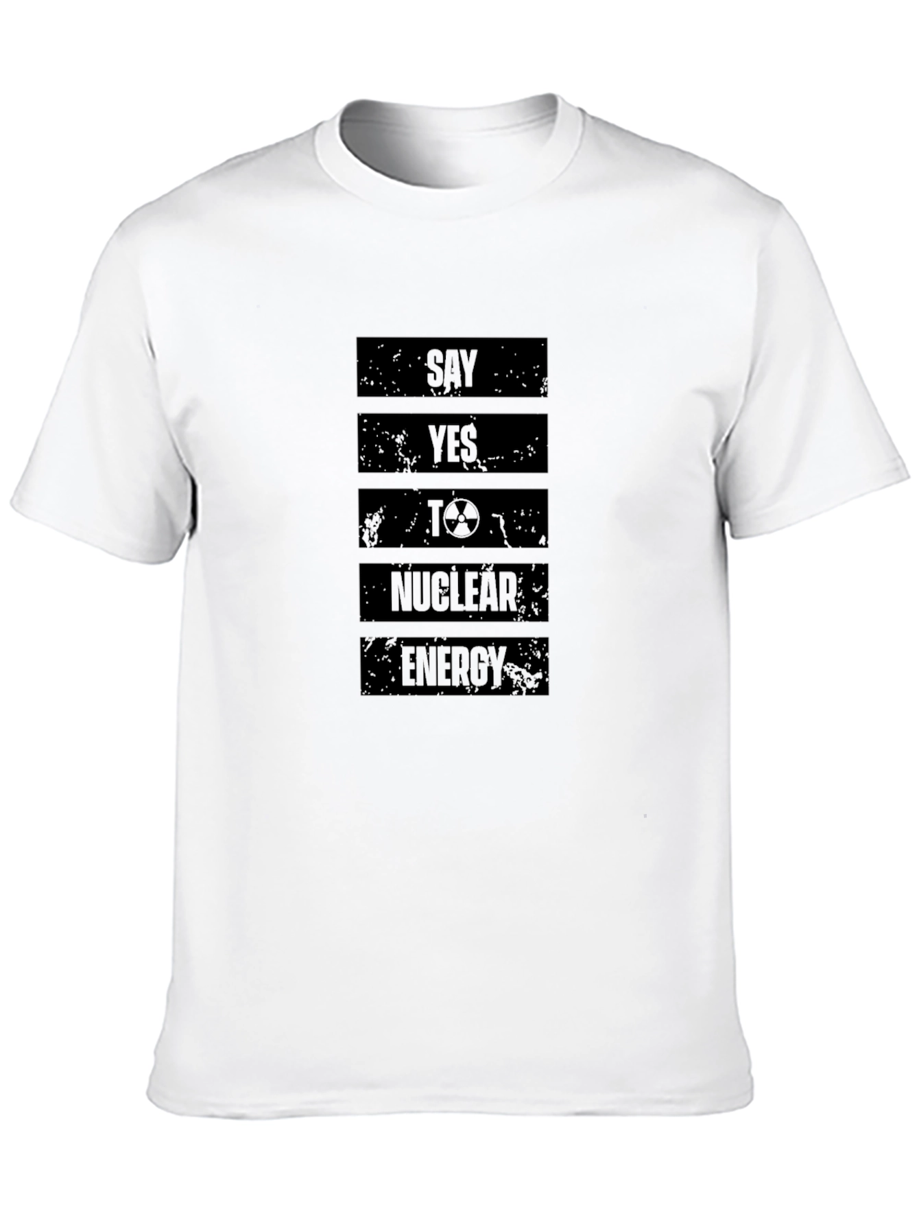 Black Say Yes To Nuclear Energy T-Shirt view 10