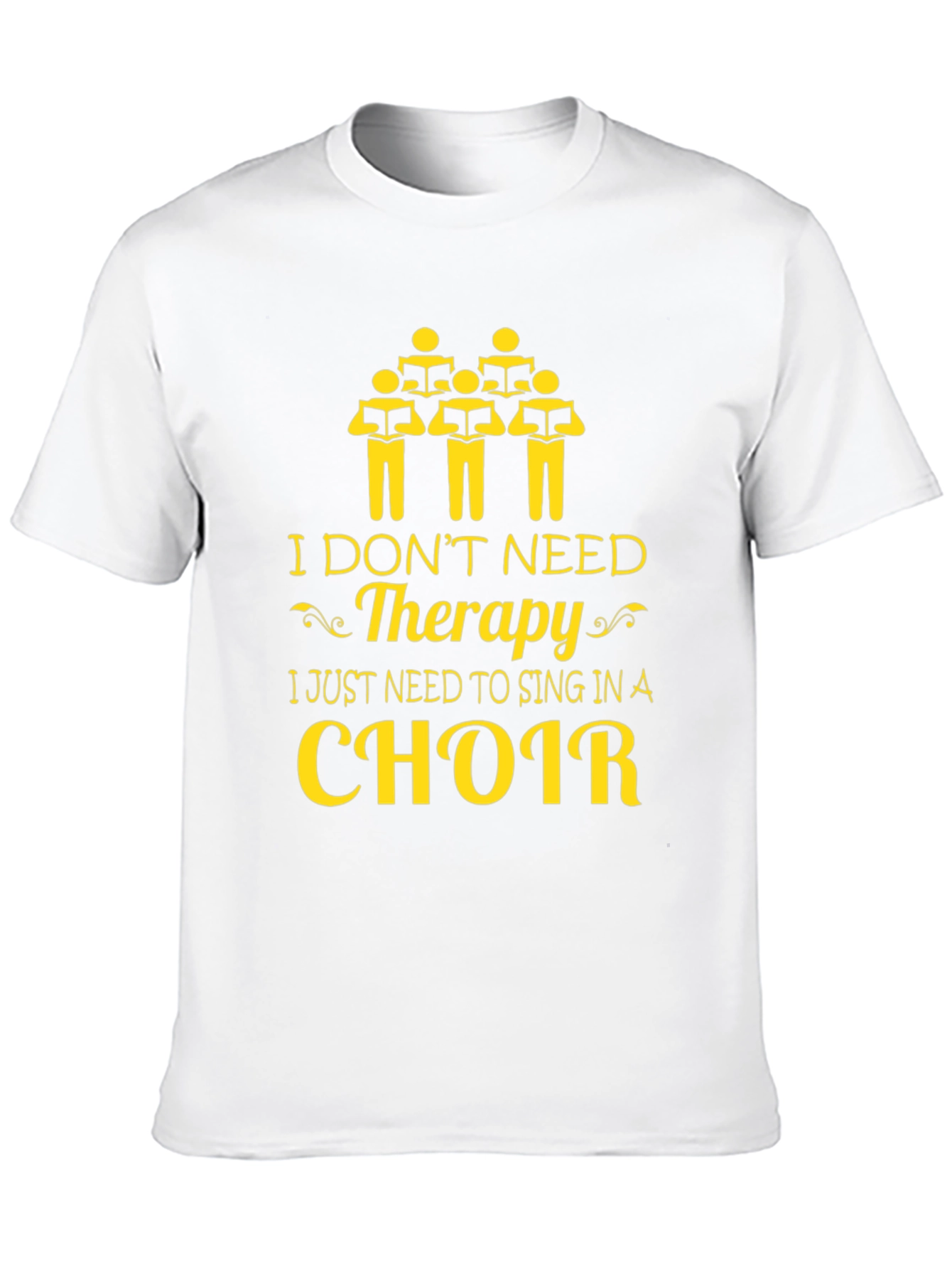 Black Choir T-Shirt: I Don't Need Therapy, I Need To Sing! view 10