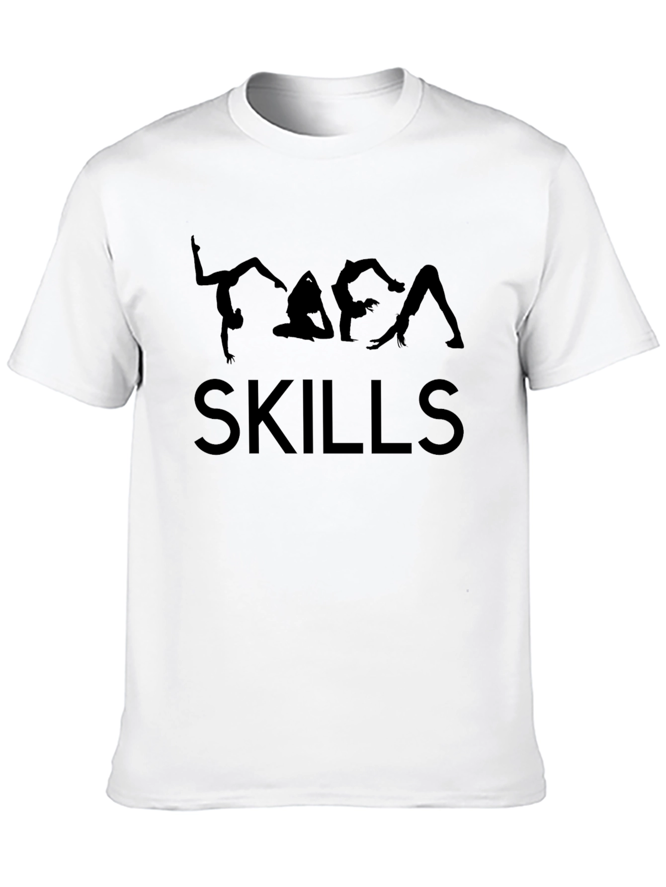 Yoga Skills Black T-Shirt - 10