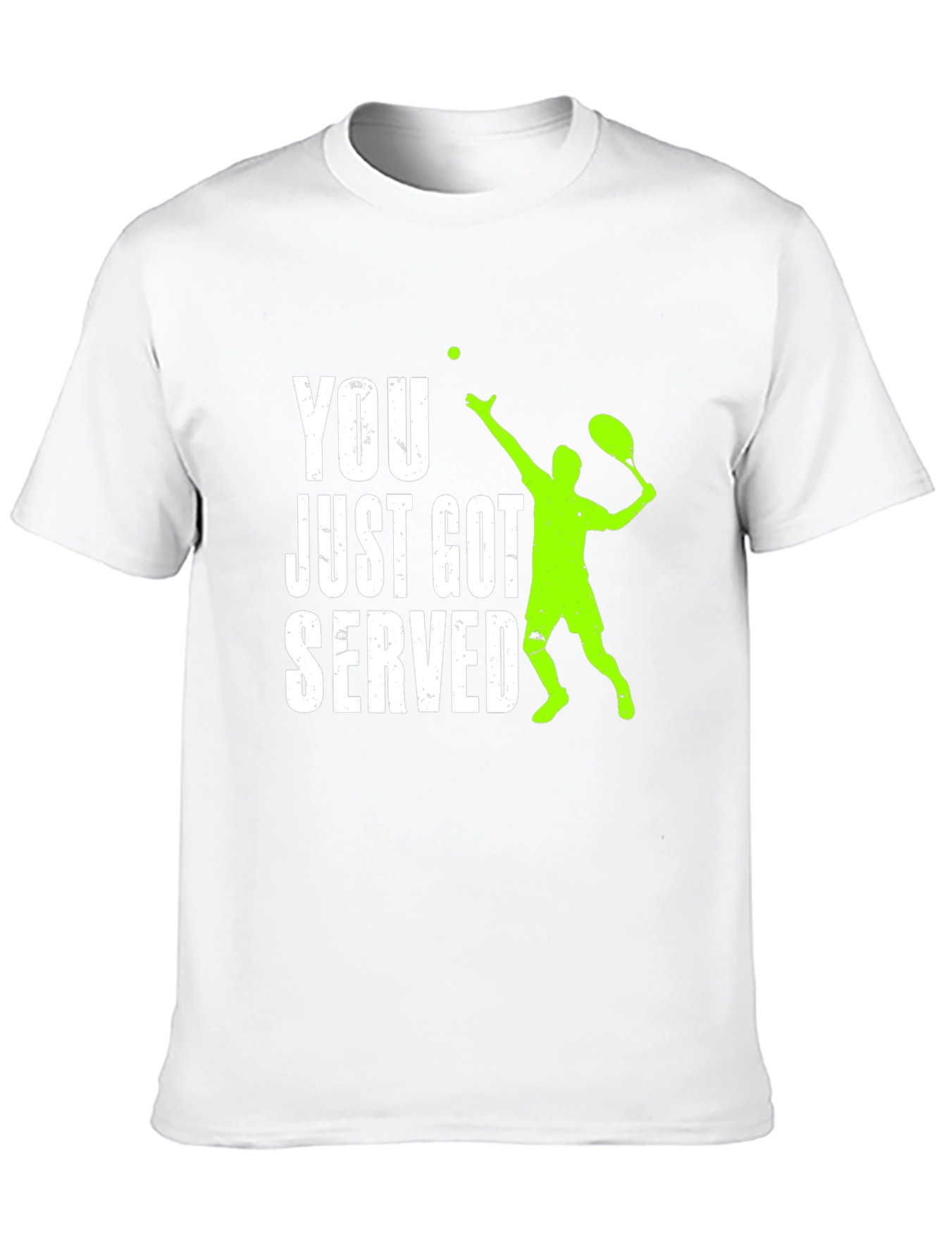 Funny Tennis Serve Graphic T-Shirt - 10