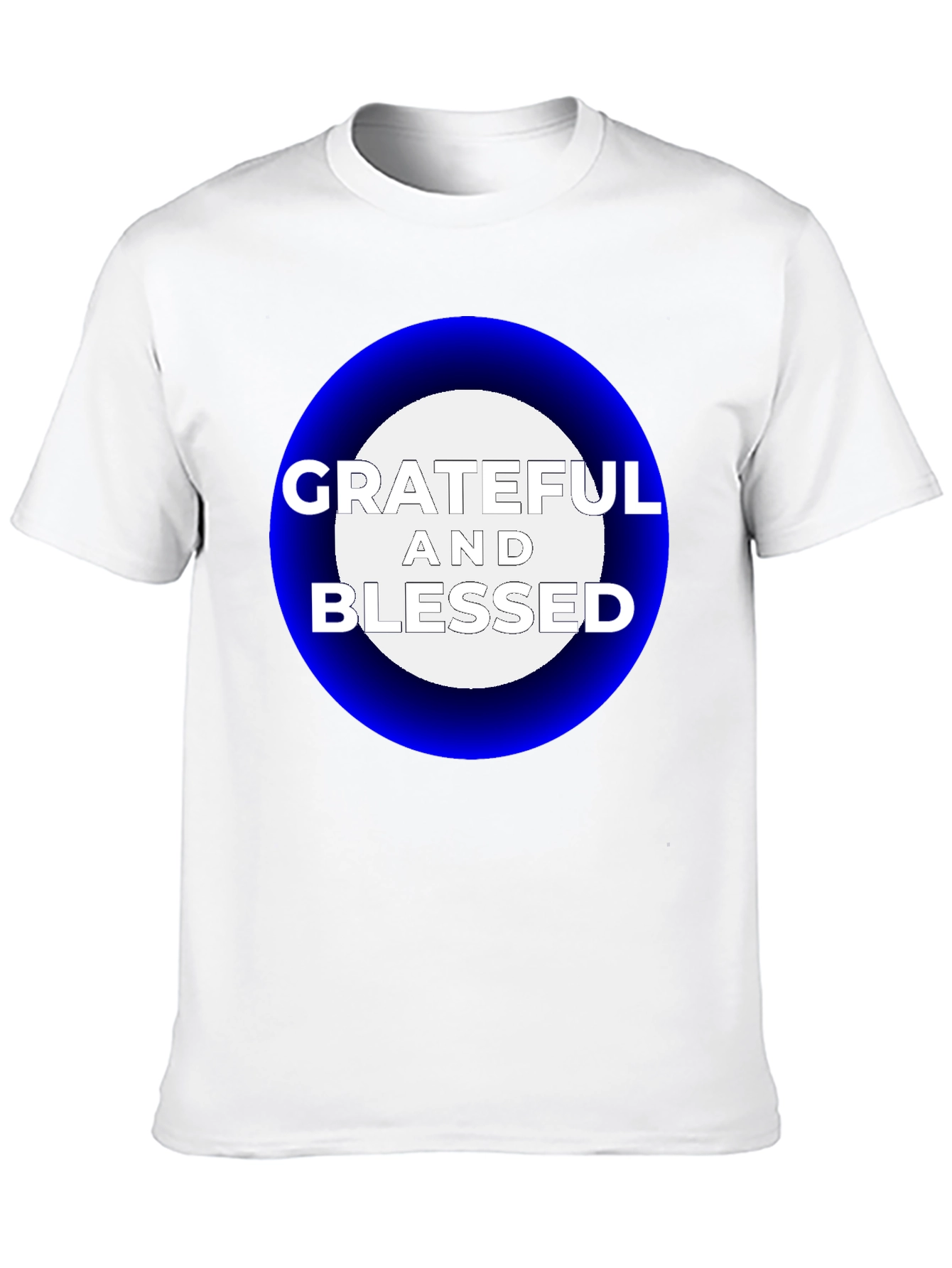 Black Grateful & Blessed Graphic T-Shirt - Stylish Comfort view 10