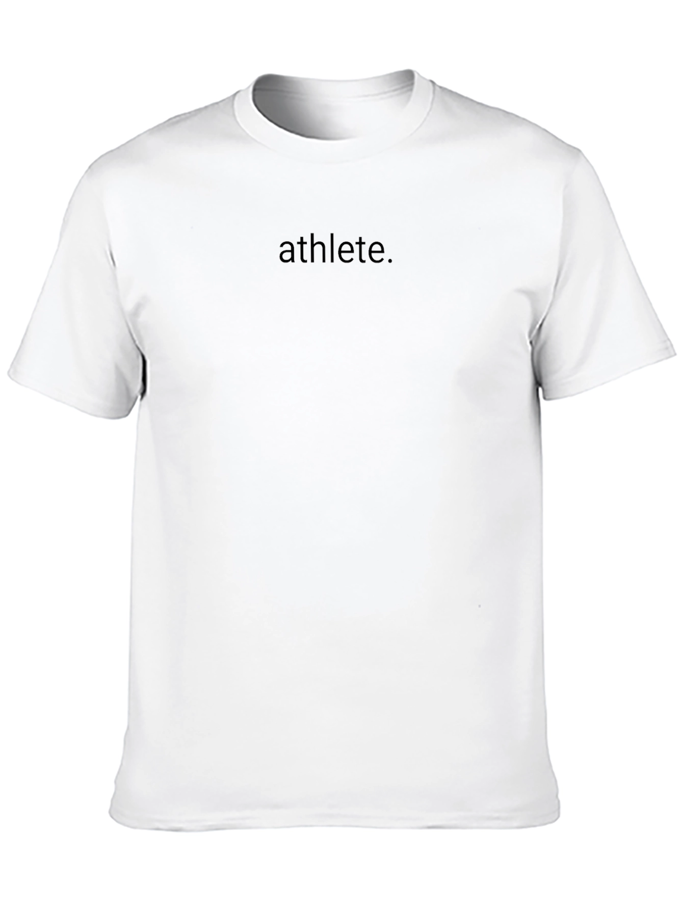 Black Athlete Graphic Black T-Shirt view 10