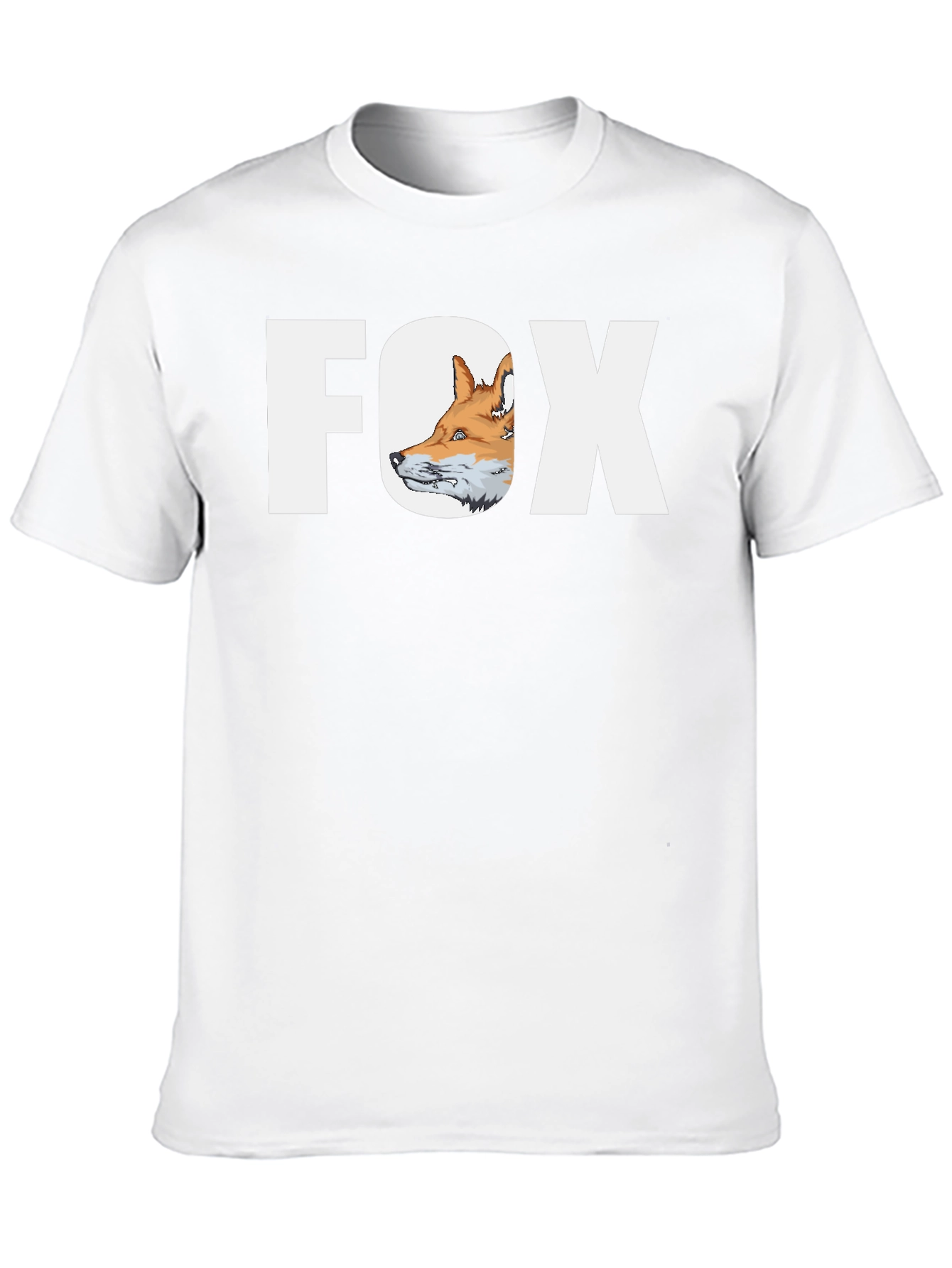Cool Fox Graphic Black T-Shirt - 10