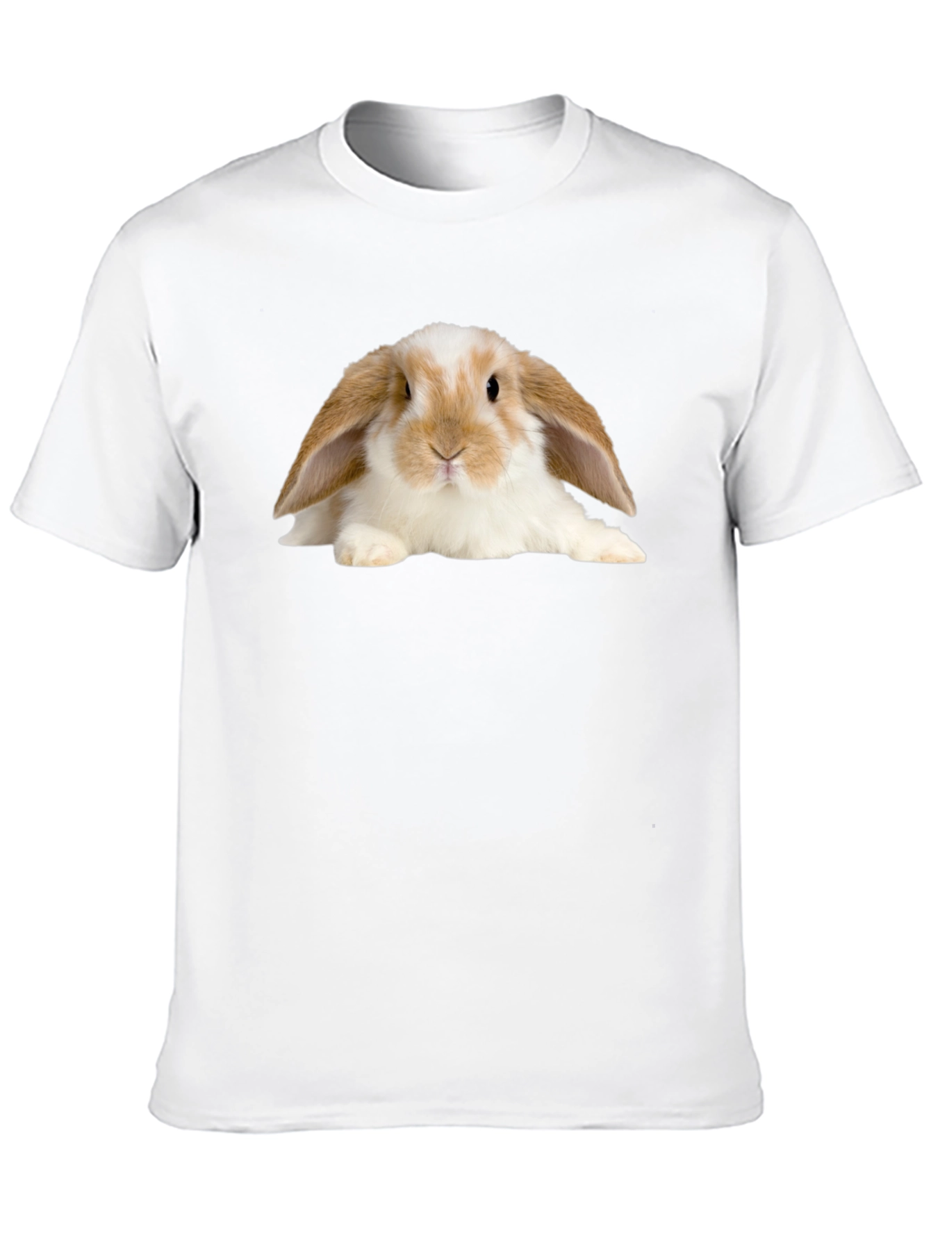 Black Bunny Graphic T-Shirt - Cute Rabbit Tee view 10