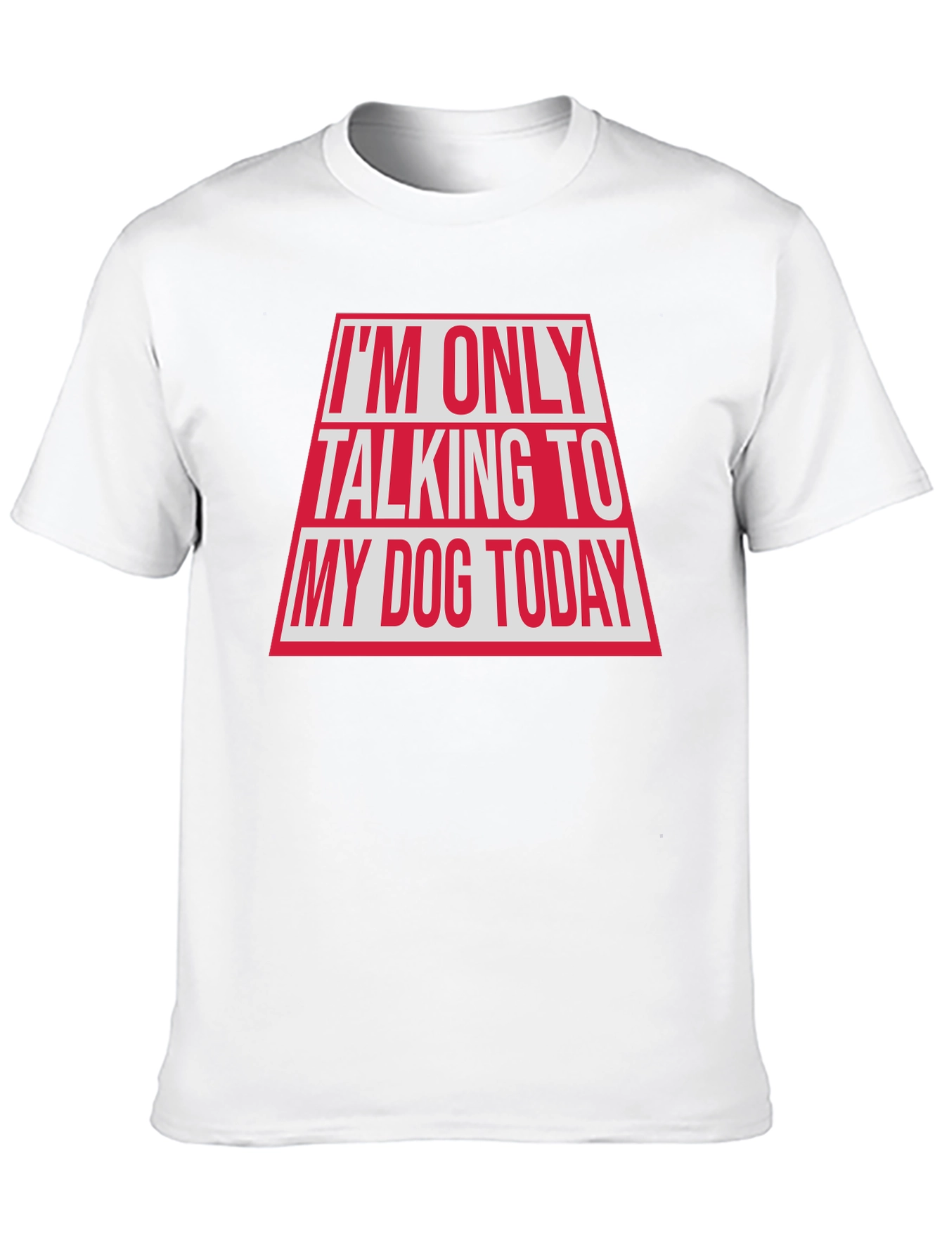 Black Dog Lover Graphic Tee - "Talking to My Dog Today" view 10