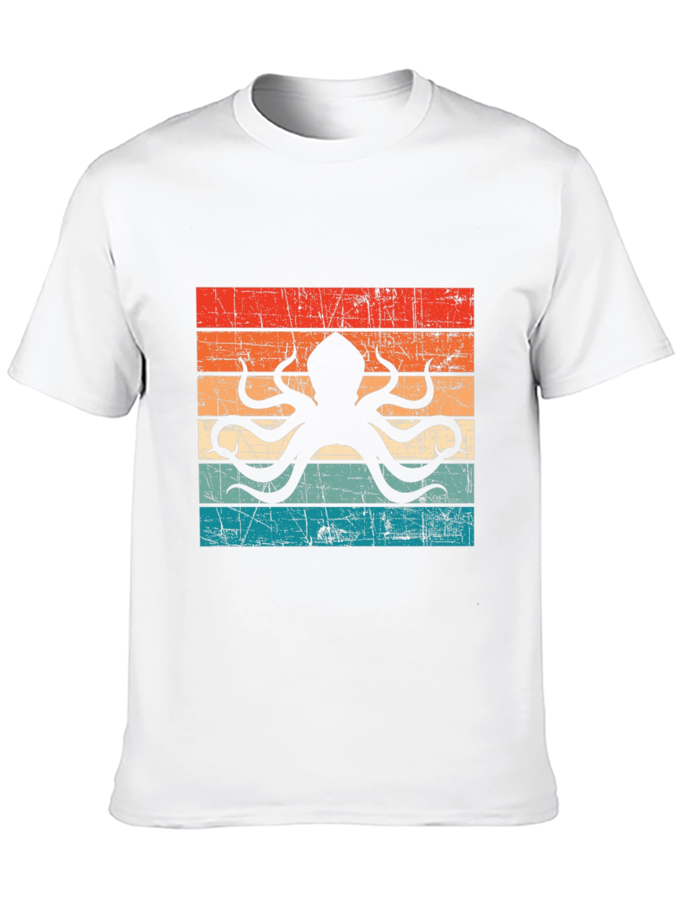 Retro Octopus Graphic Tee - 10