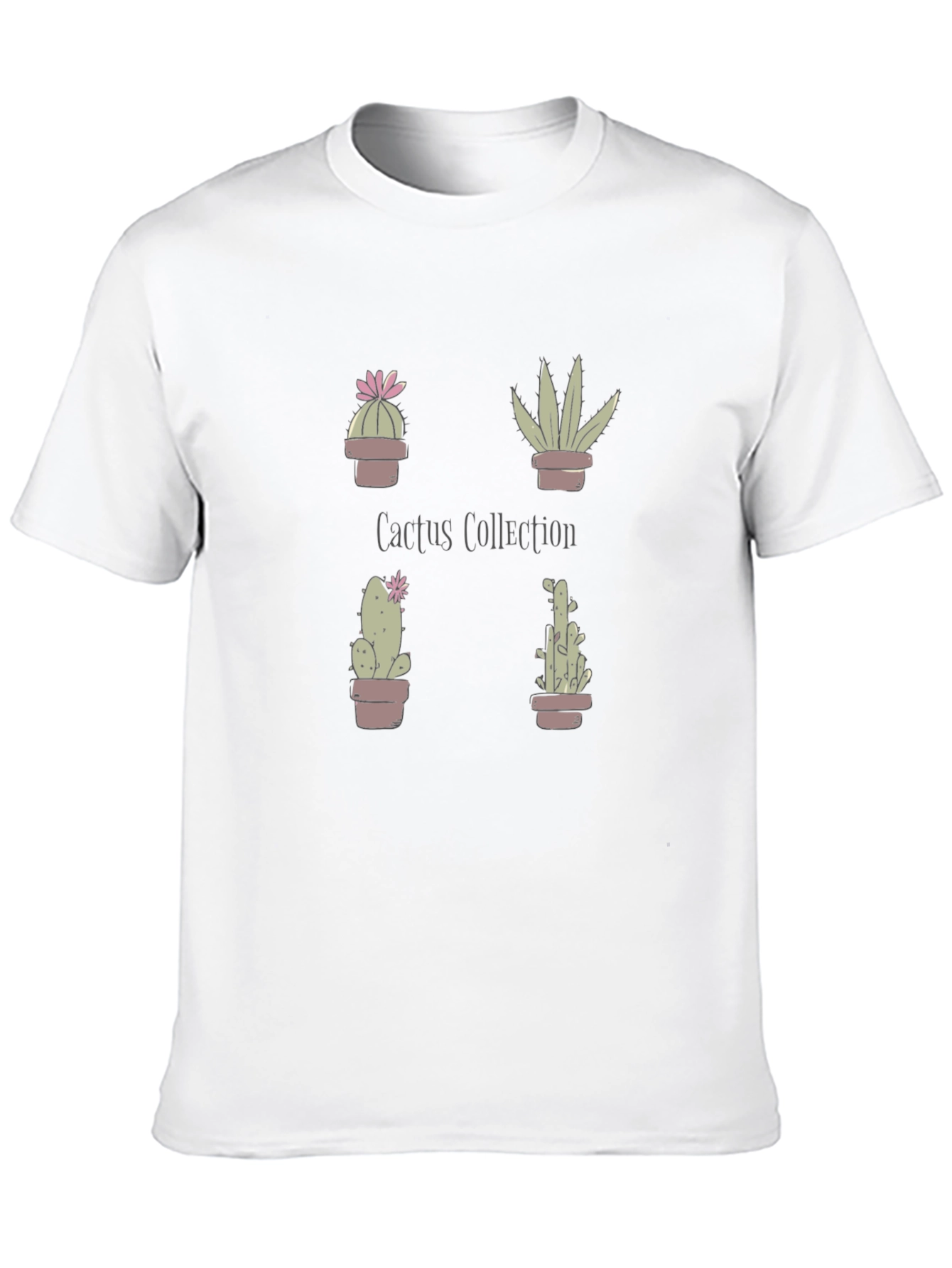 Black Cactus Collection Graphic Tee - Black view 10