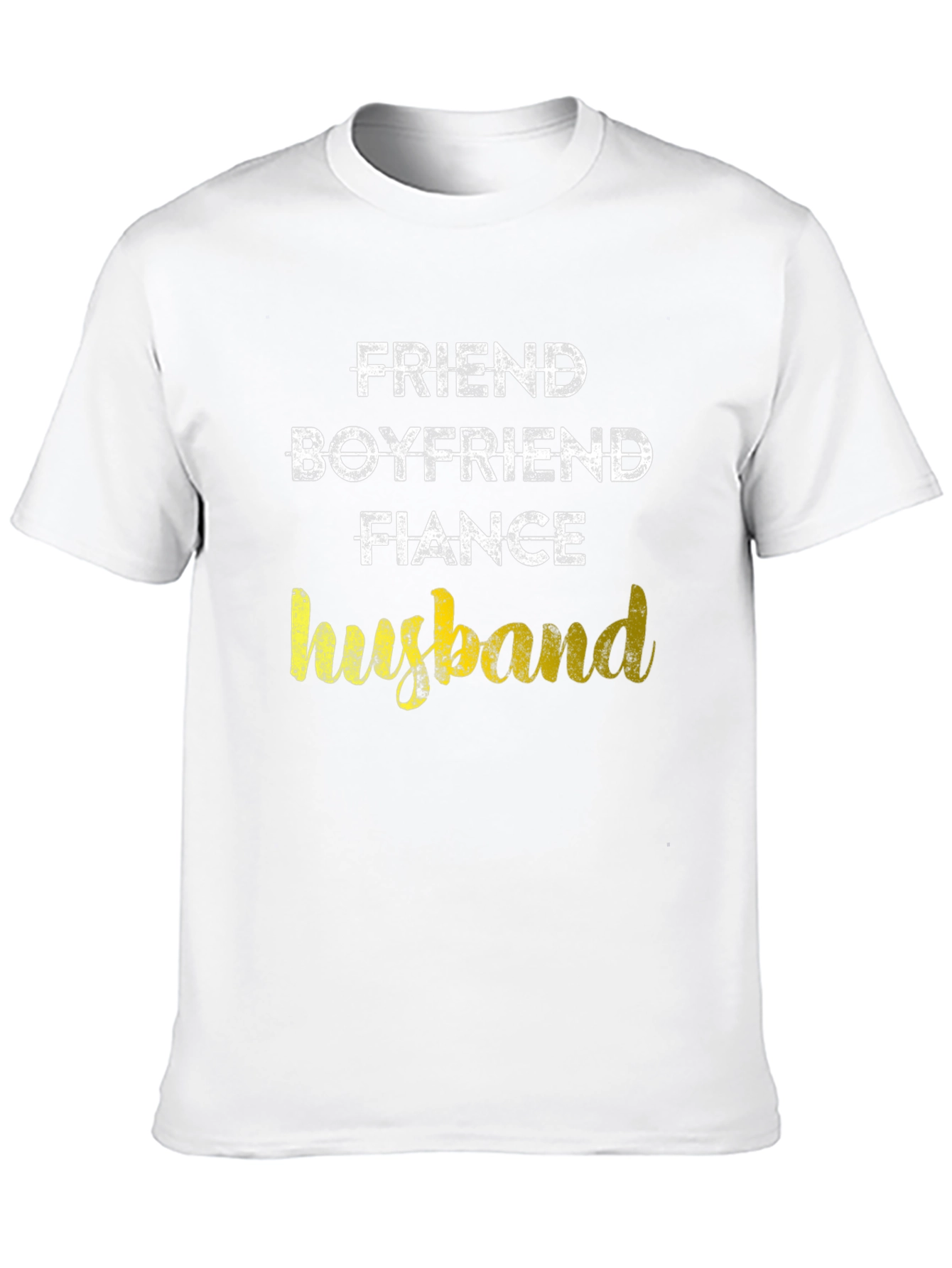 Black Friend Boyfriend Fiance Husband Graphic Tee view 10