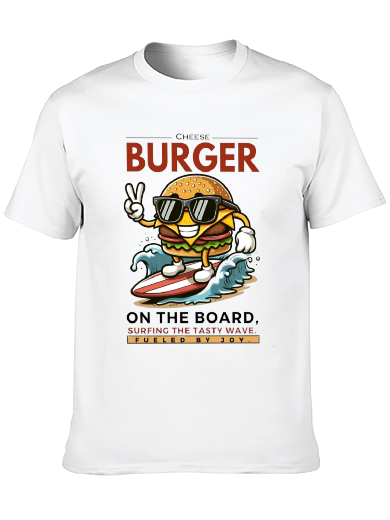 Black Chill Burger Surfer T-Shirt view 10