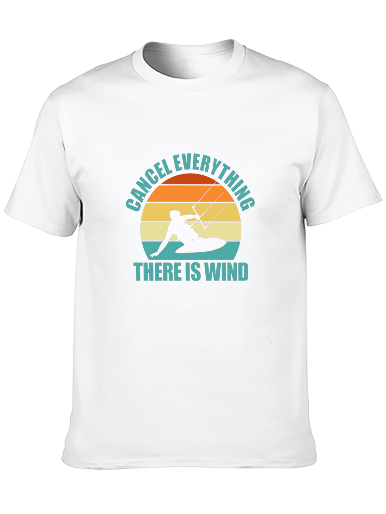Black Cancel Everything Wind T-Shirt view 10