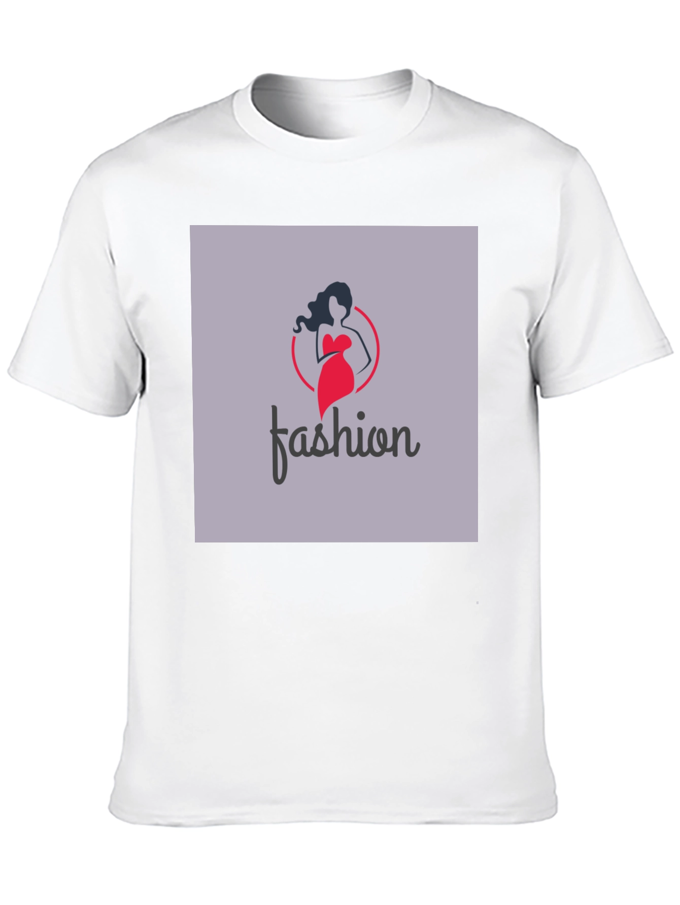 Stylish Fashion Logo Black T-Shirt - 10