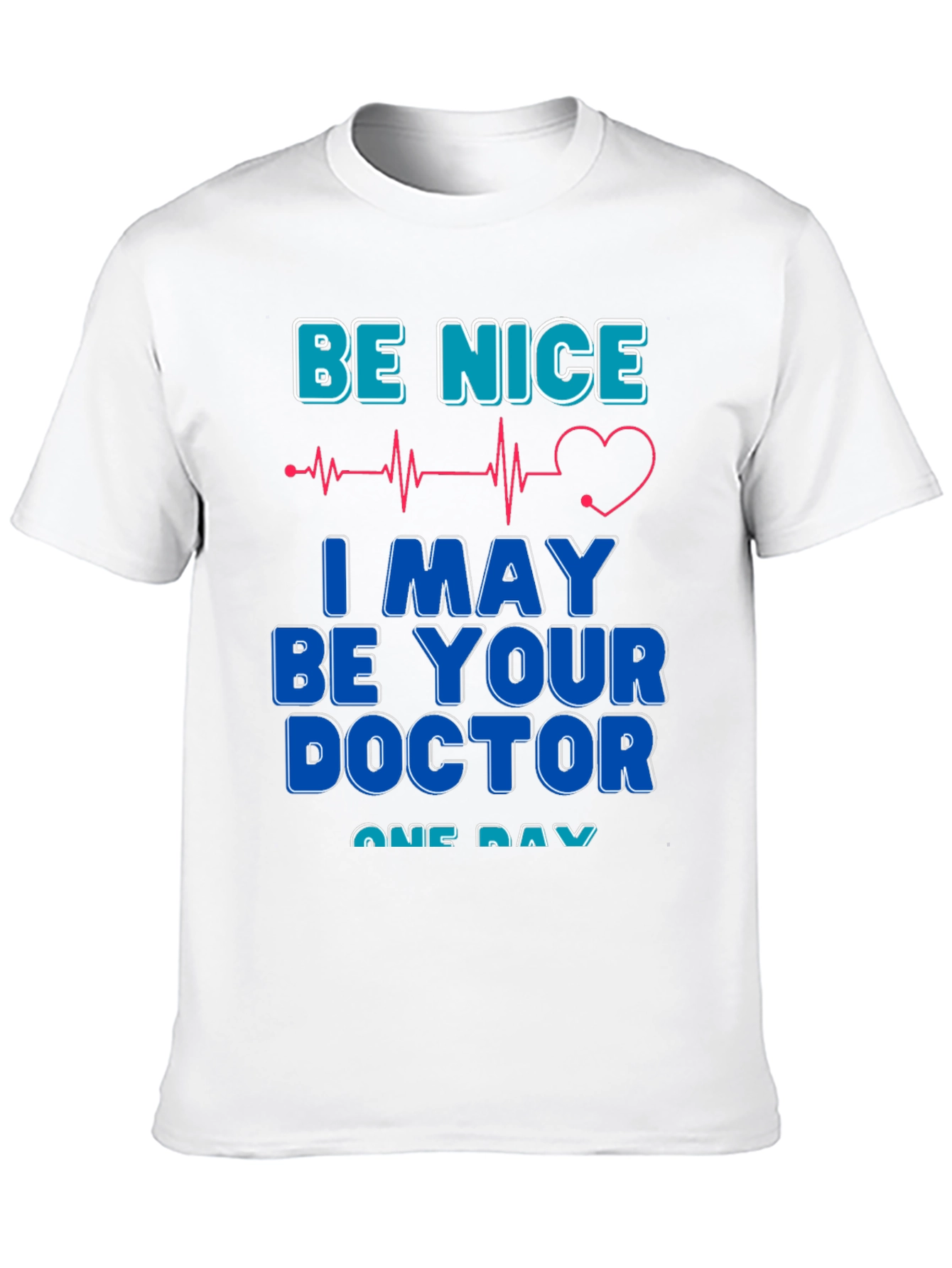 Black Be Nice I May Be Your Doctor T-Shirt view 10