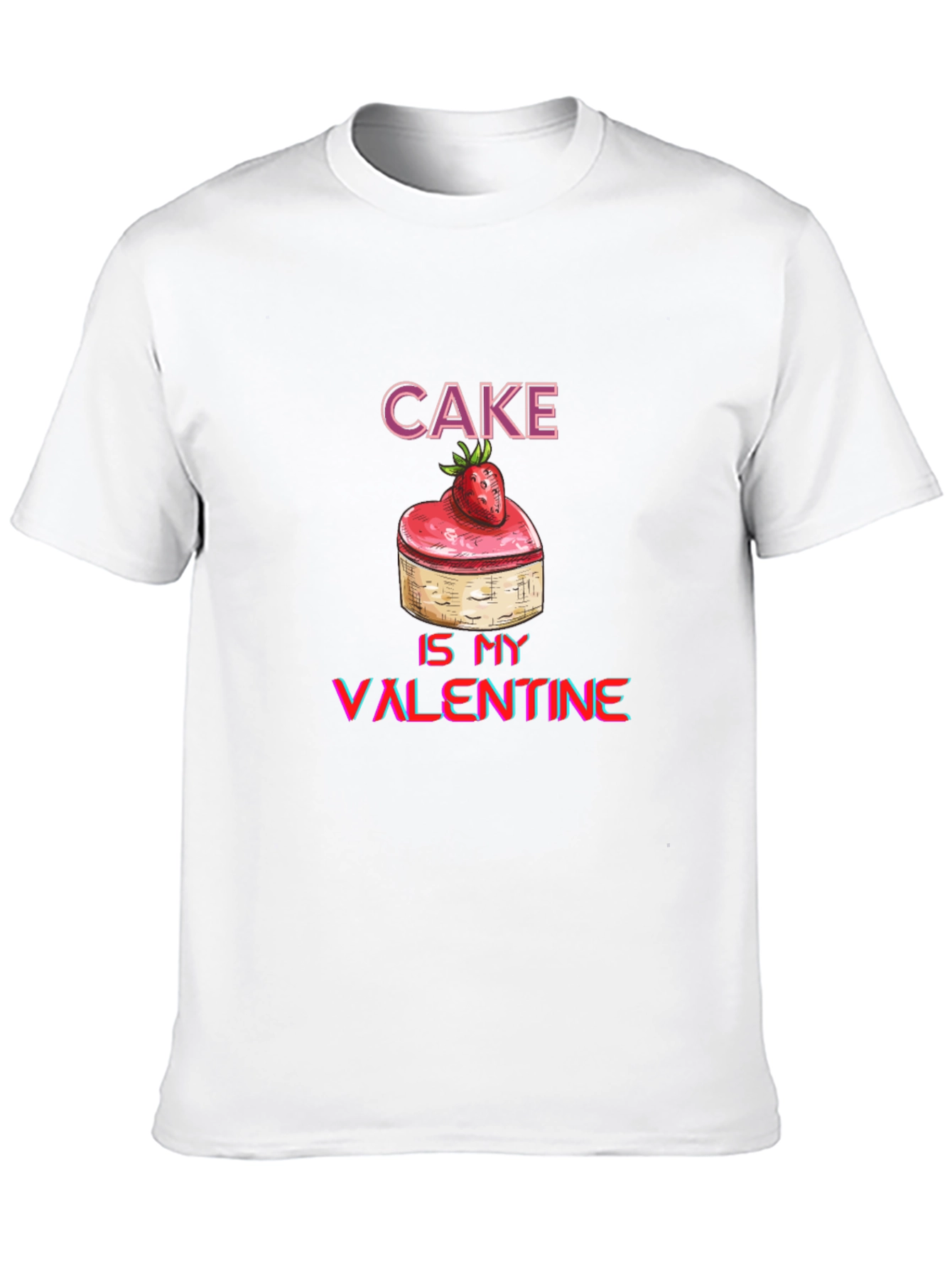 Black Cake Is My Valentine Graphic Tee view 10