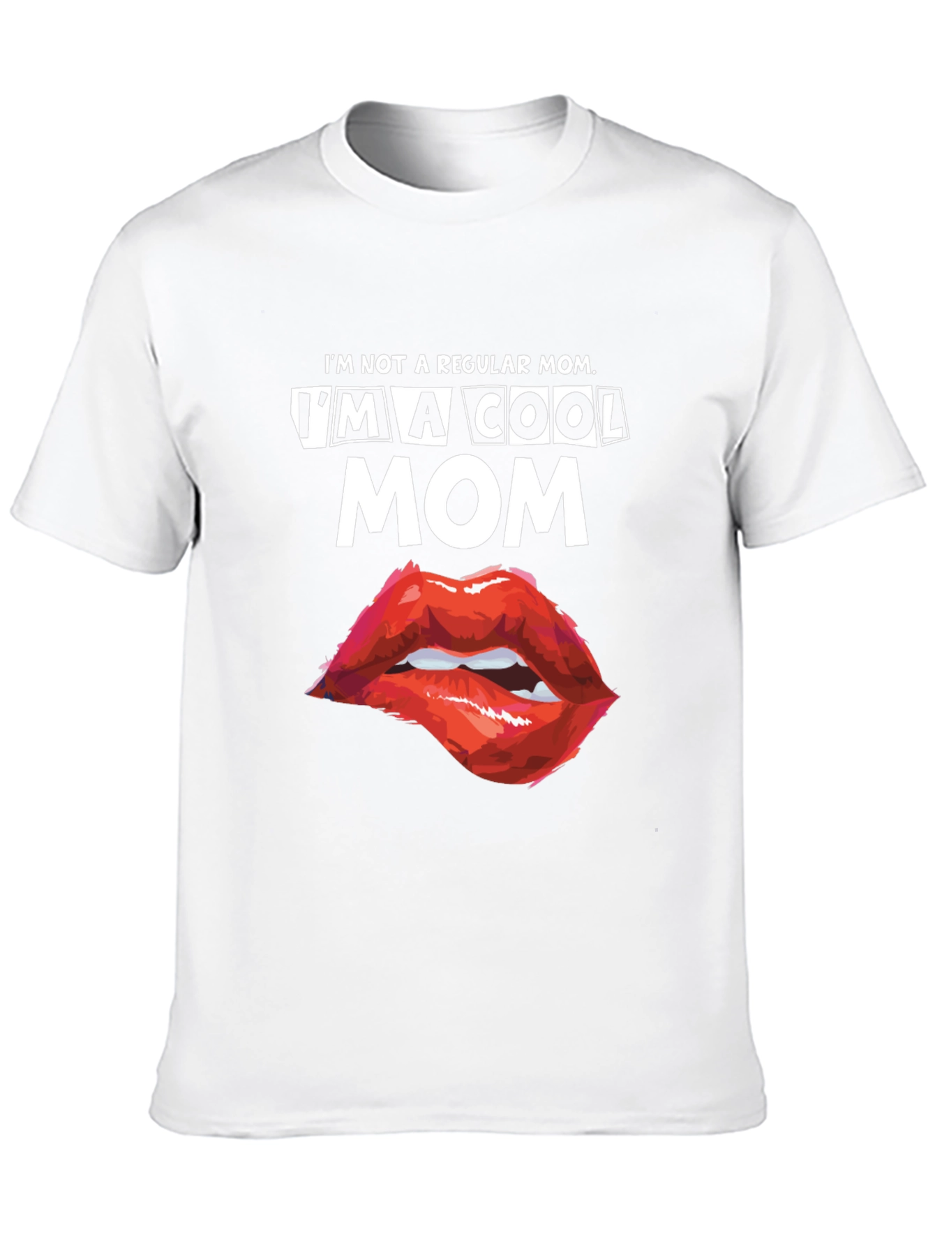 Black Cool Mom Graphic Tee - Trendy Women's T-Shirt view 10