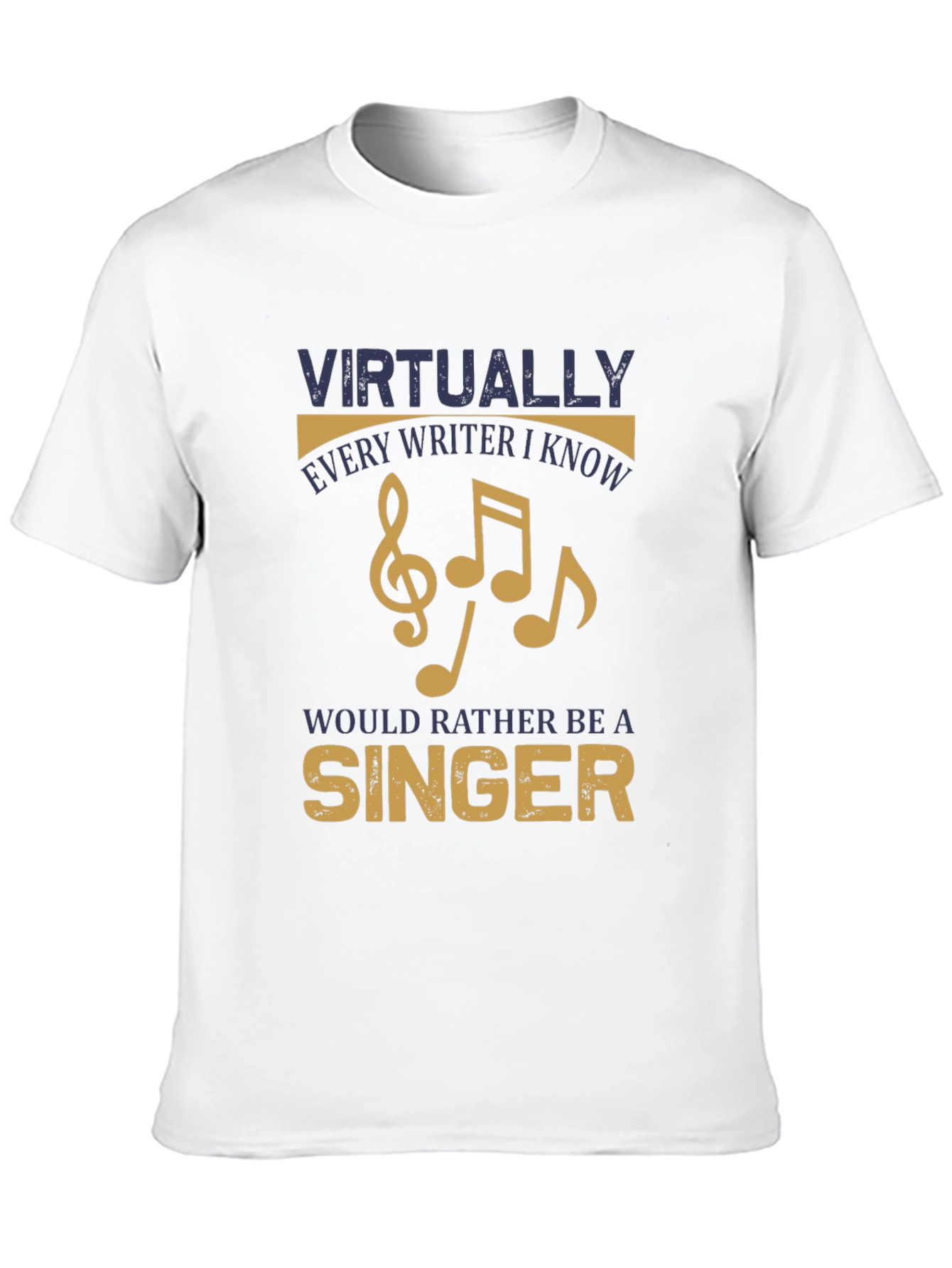 Black Writer to Singer T-Shirt view 10