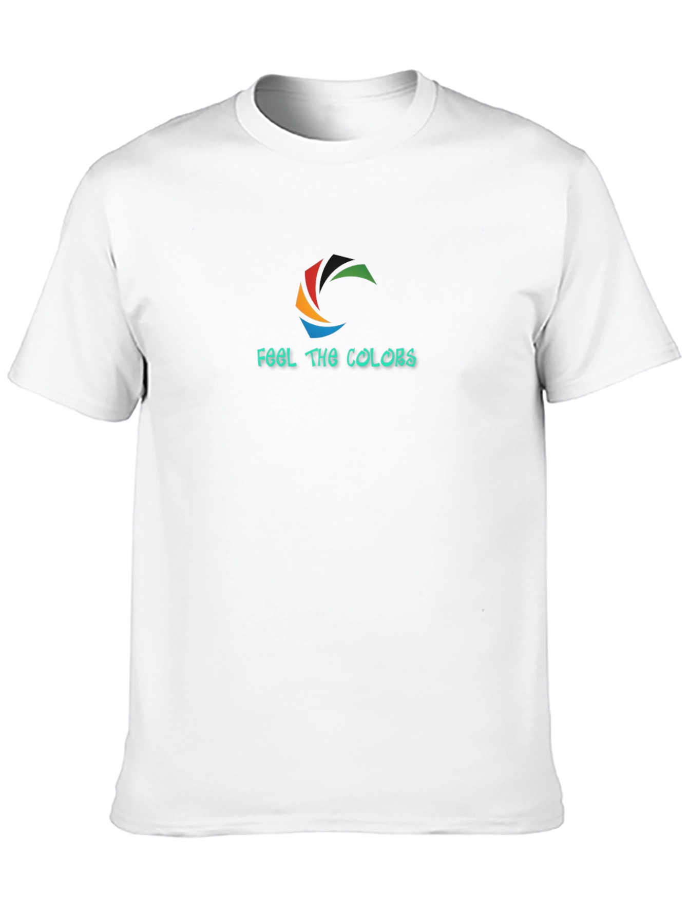 Black Feel the Colors Graphic T-Shirt - Black view 10