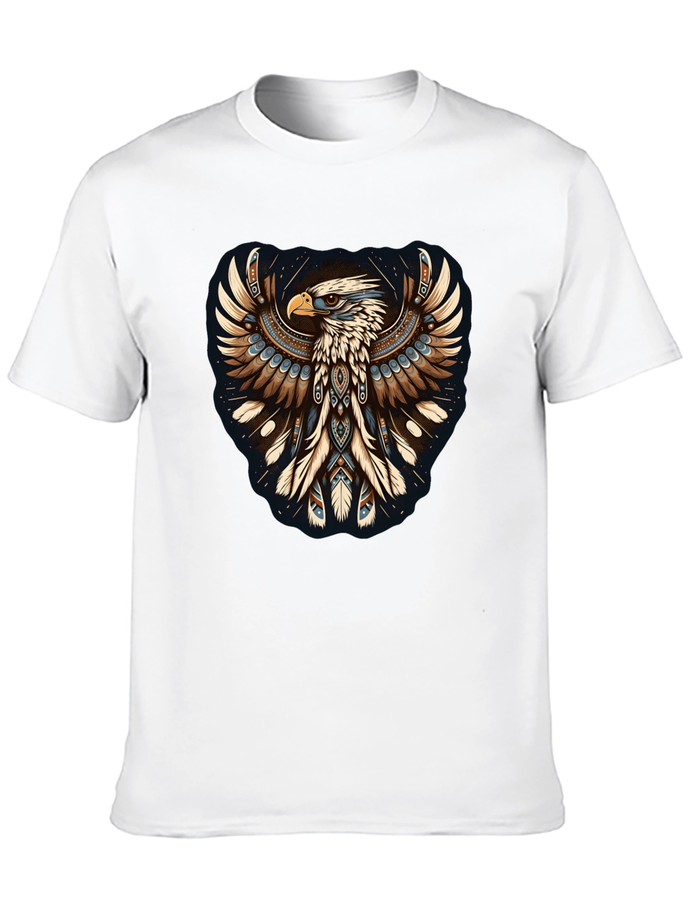 Black Eagle Graphic Tee - Mens Black T-Shirt view 10