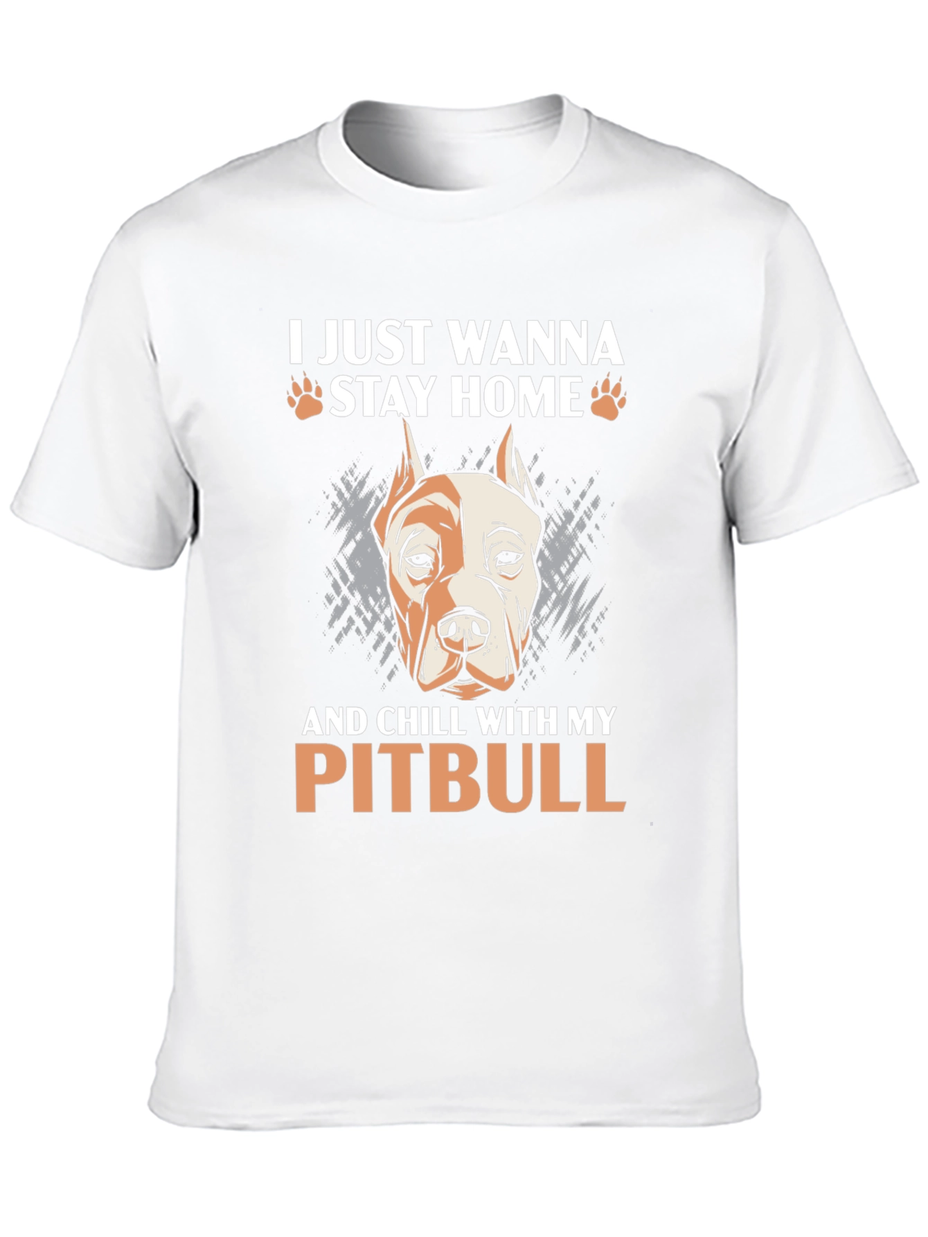 Black Chill With My Pitbull Graphic Tee view 10