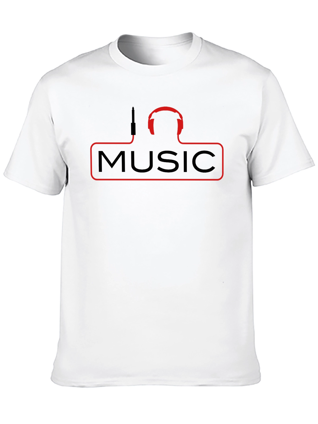 Black Music Graphic T-Shirt - Black view 10