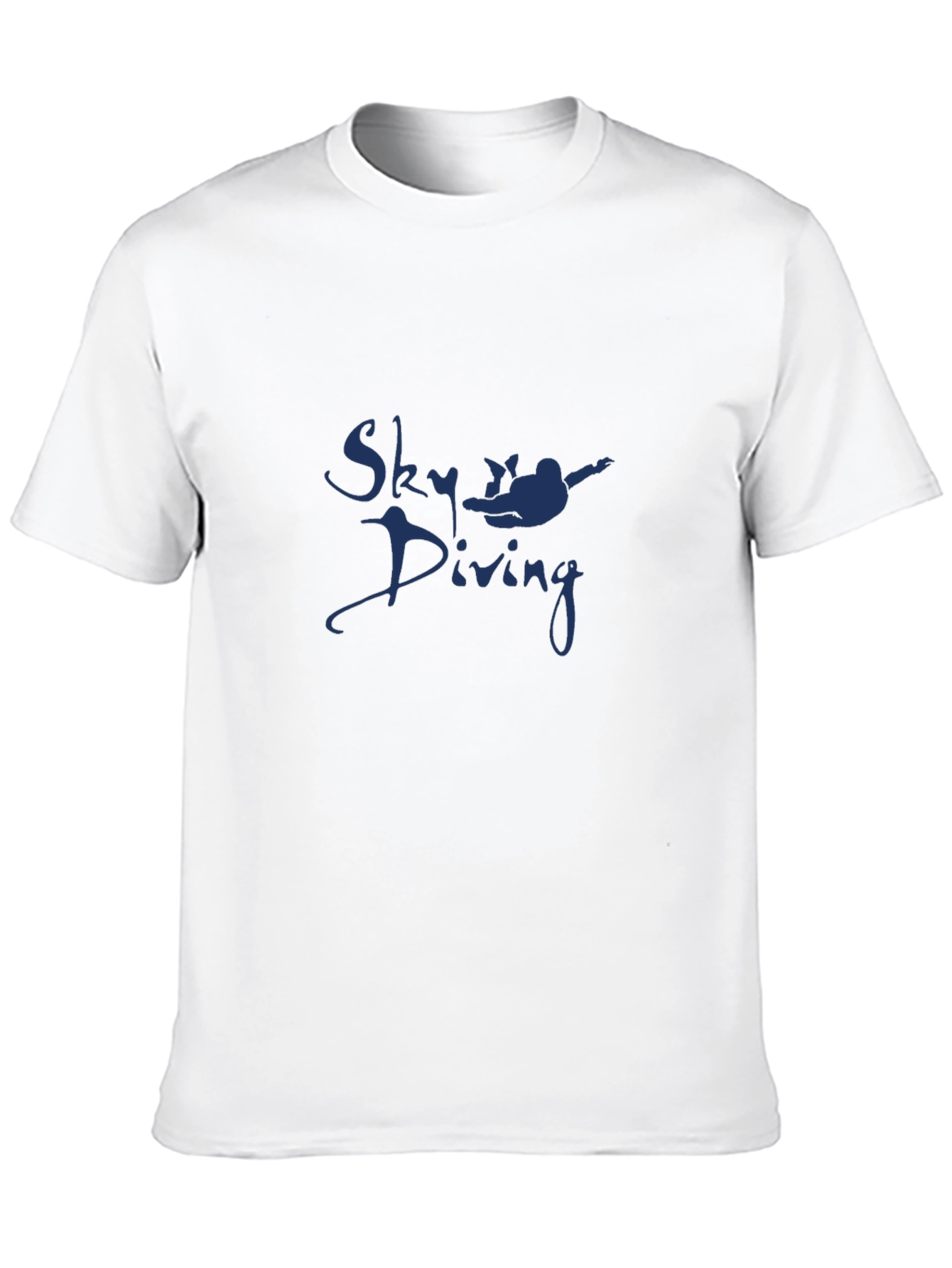 Black Sky Diving Graphic T-Shirt view 10