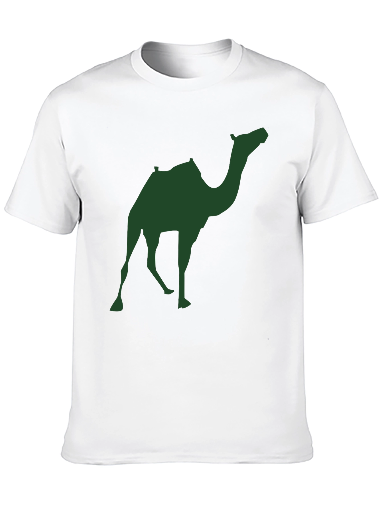 Black Camel Silhouette Graphic Tee - Men's Black T-Shirt view 10