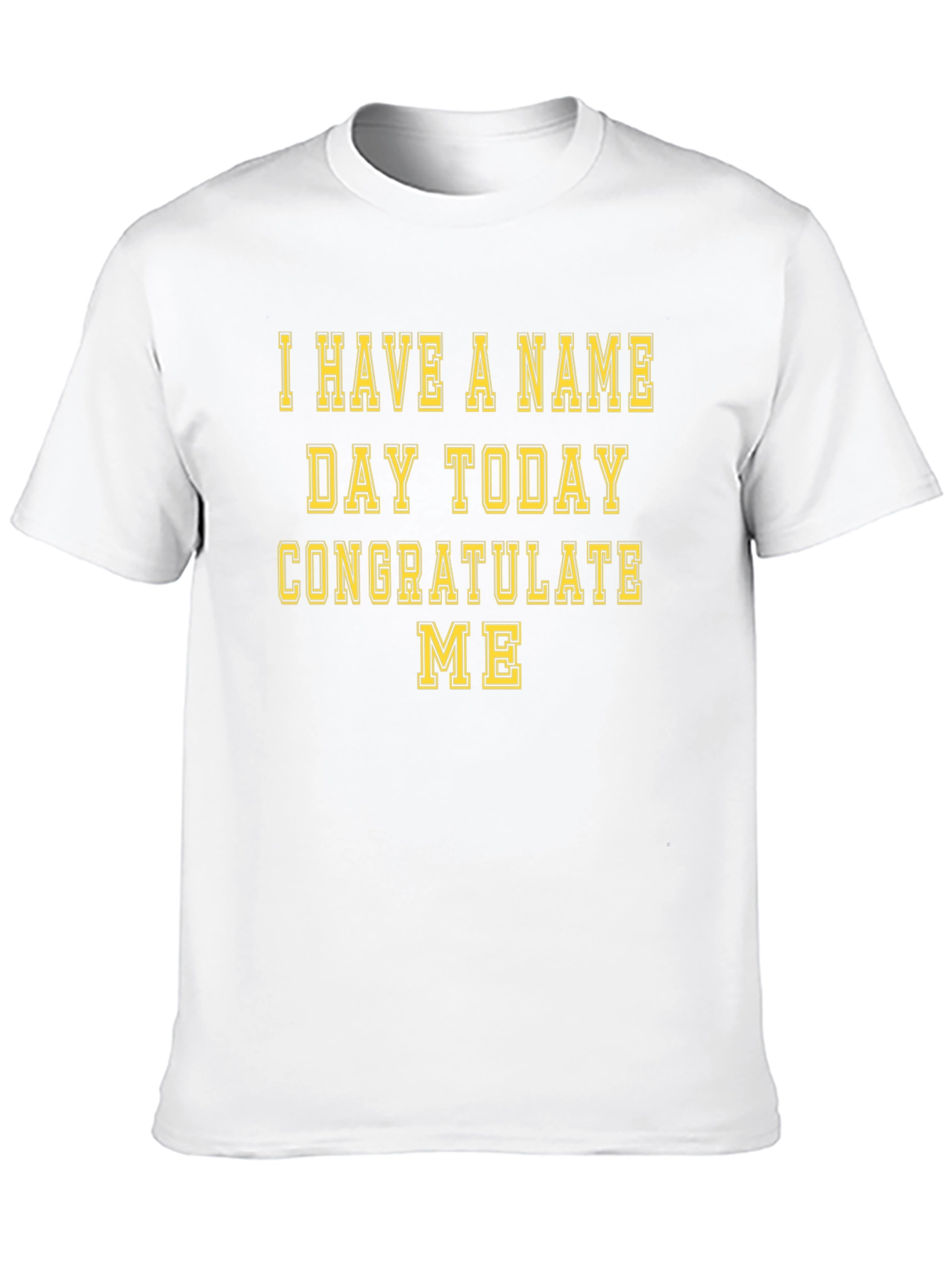 Black Funny Name Day T-Shirt view 10