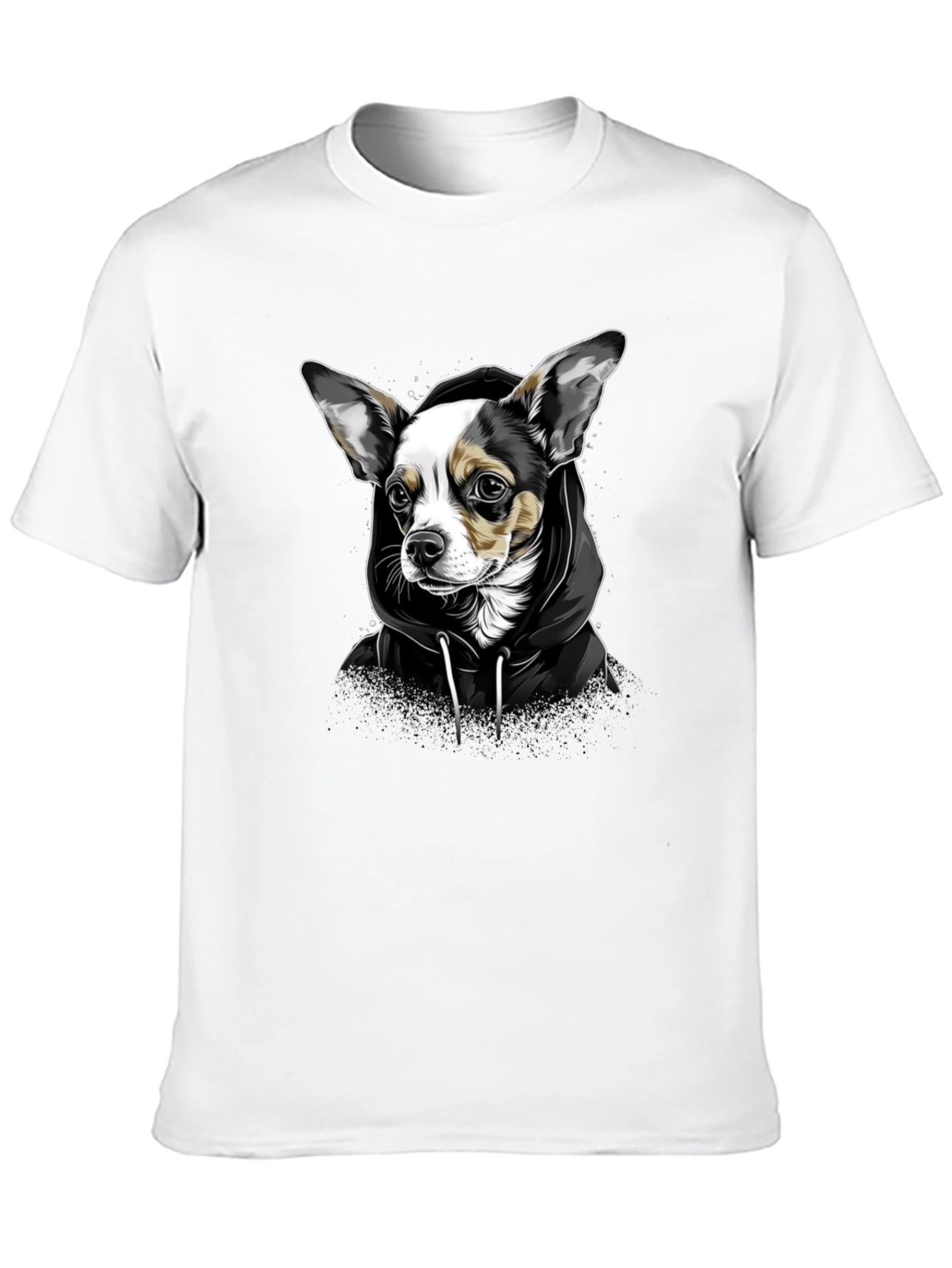 Black Dog Graphic T-Shirt - Trendy Animal Lover Tee view 10