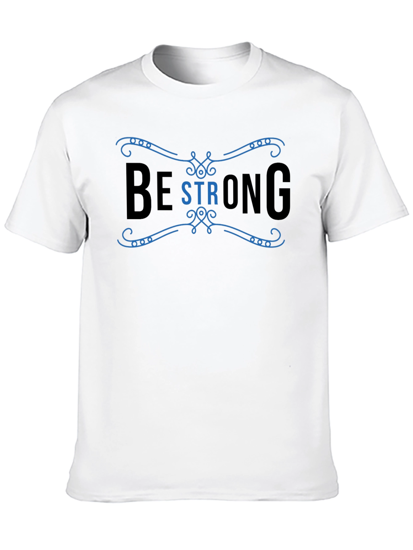 Black Be Strong Graphic Tee - Black T-Shirt view 10