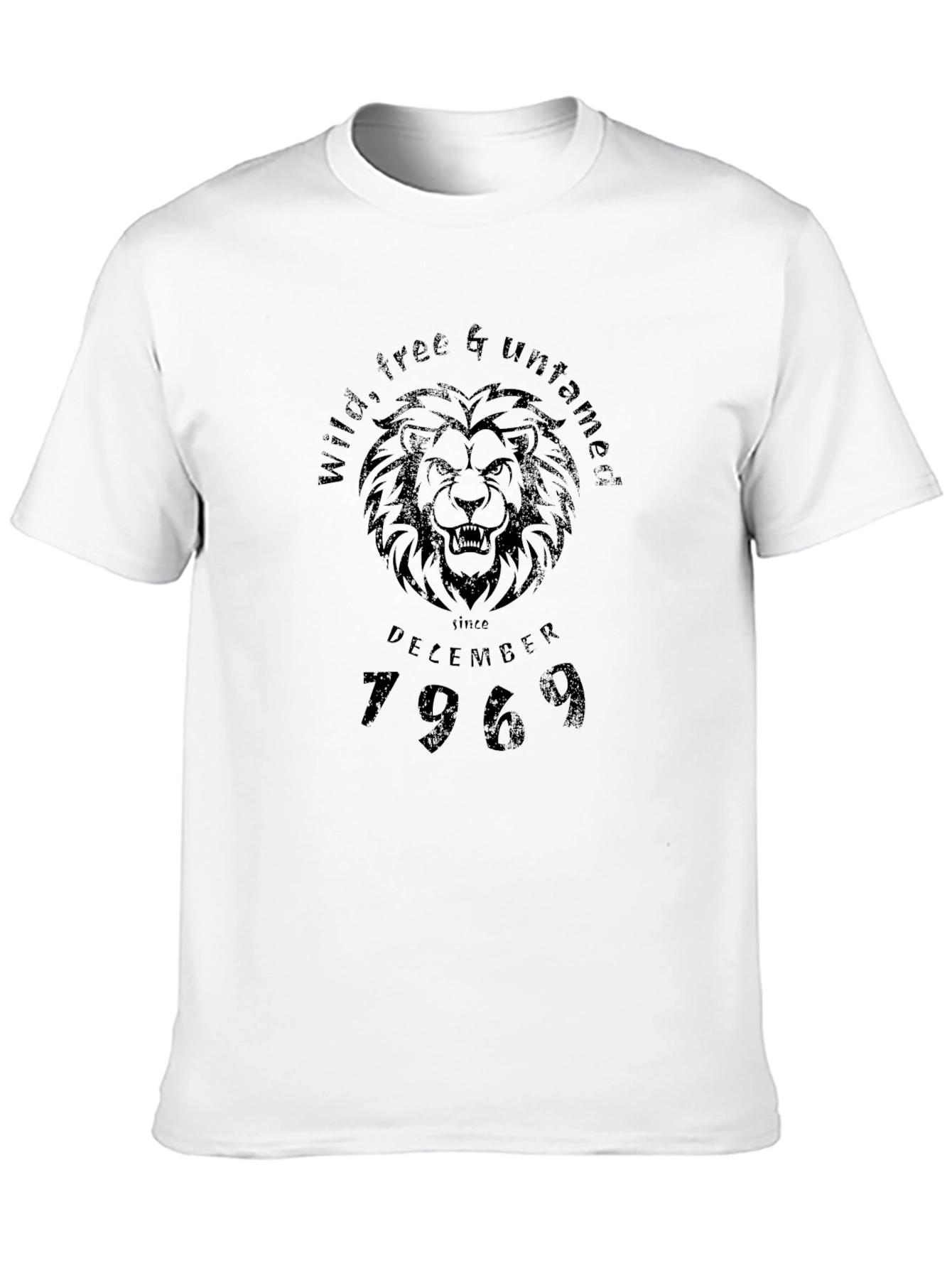 Black Wild, Free & Untamed Since December 1969 T-Shirt view 10