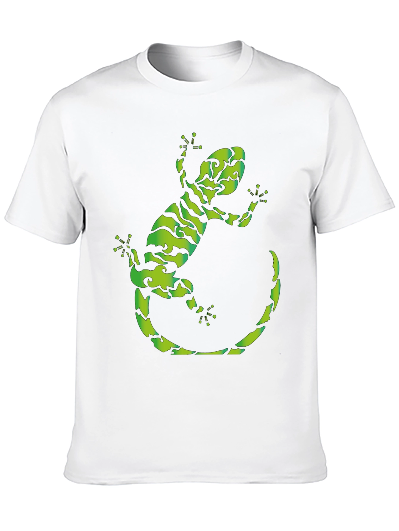 Black Gecko Graphic Tee - Cool Reptile Design view 10