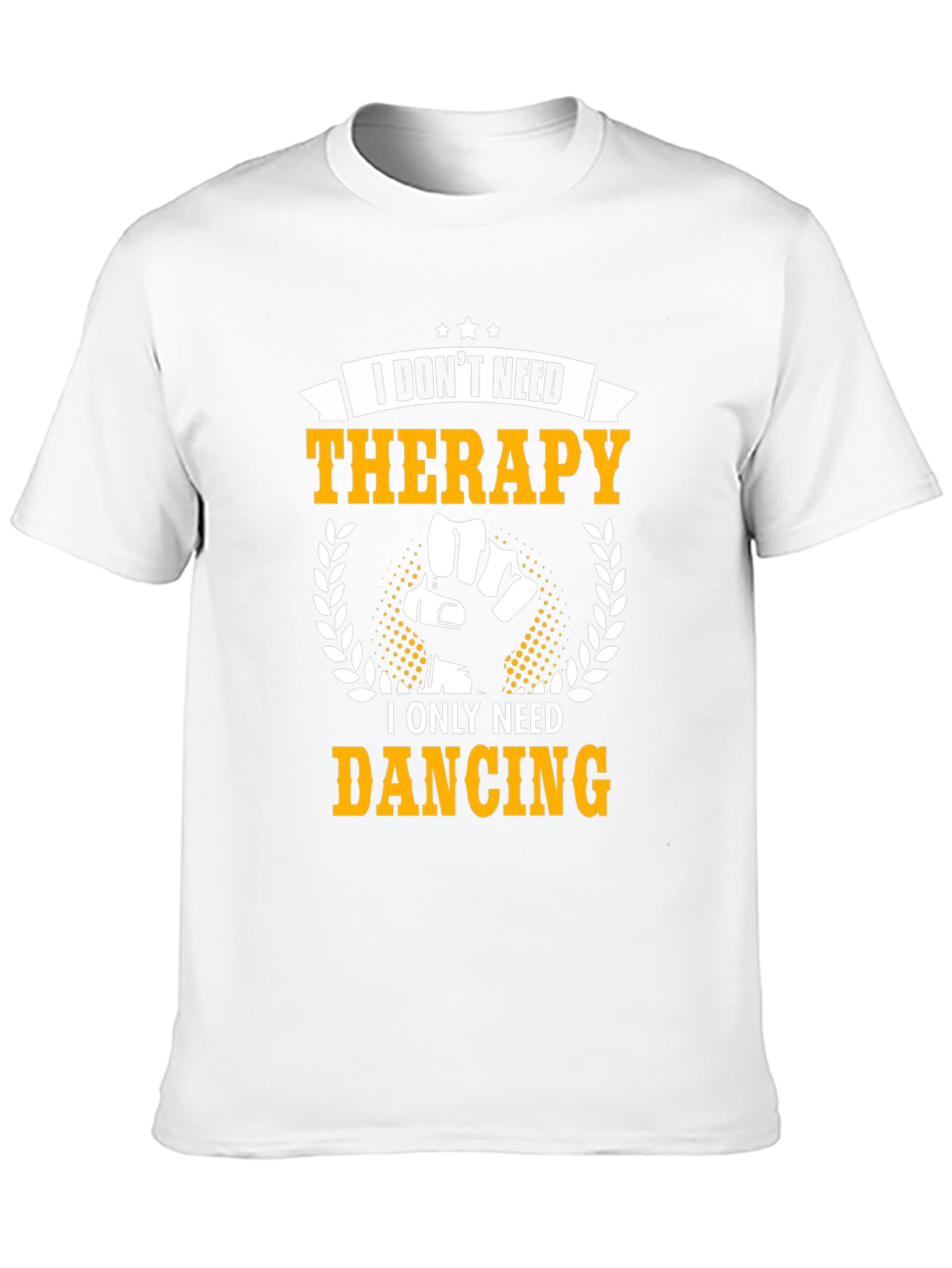 Black Dancing Therapy Graphic T-Shirt view 10