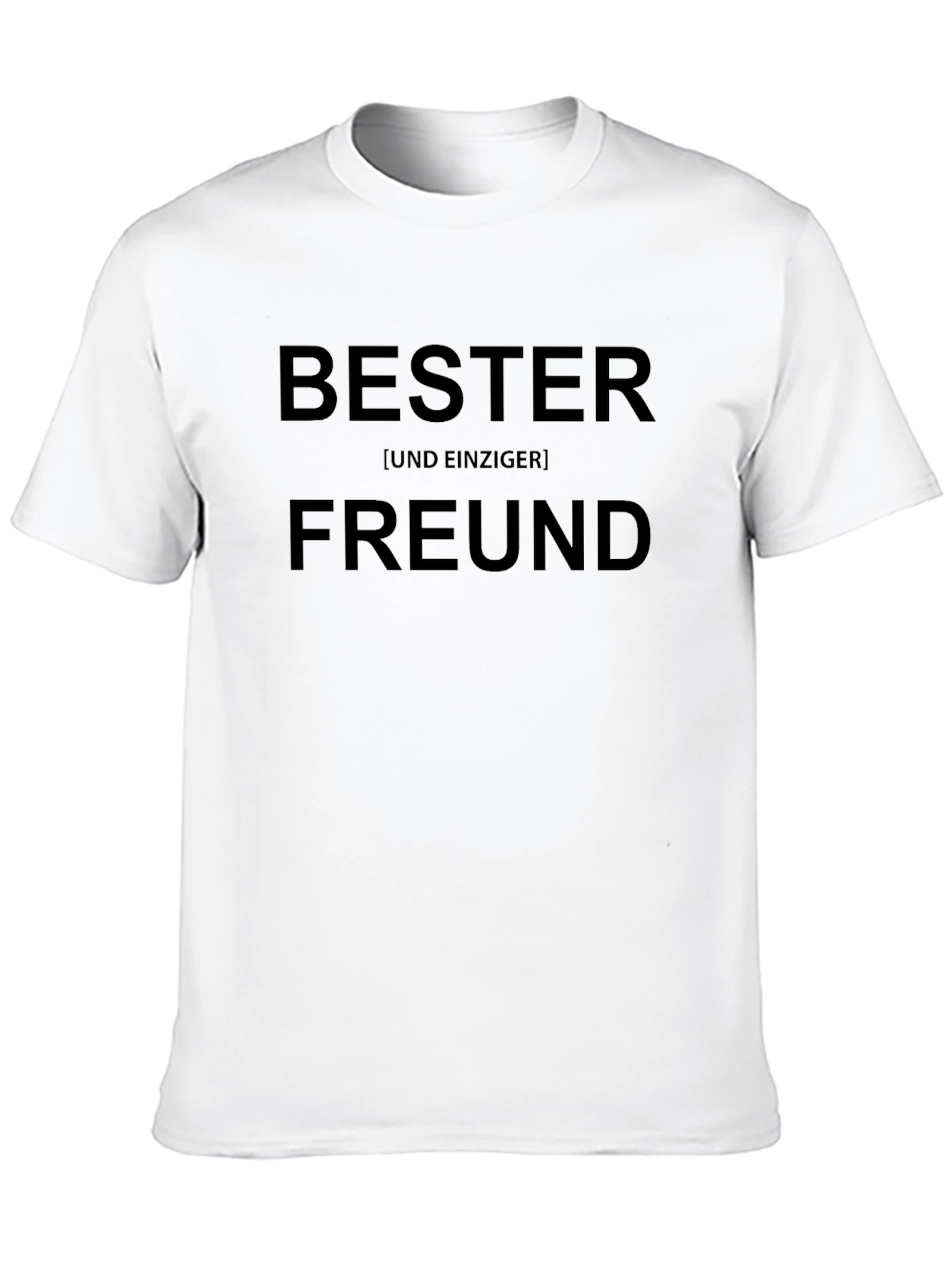 Black Bester Freund T-Shirt - Best Friend Tee view 10