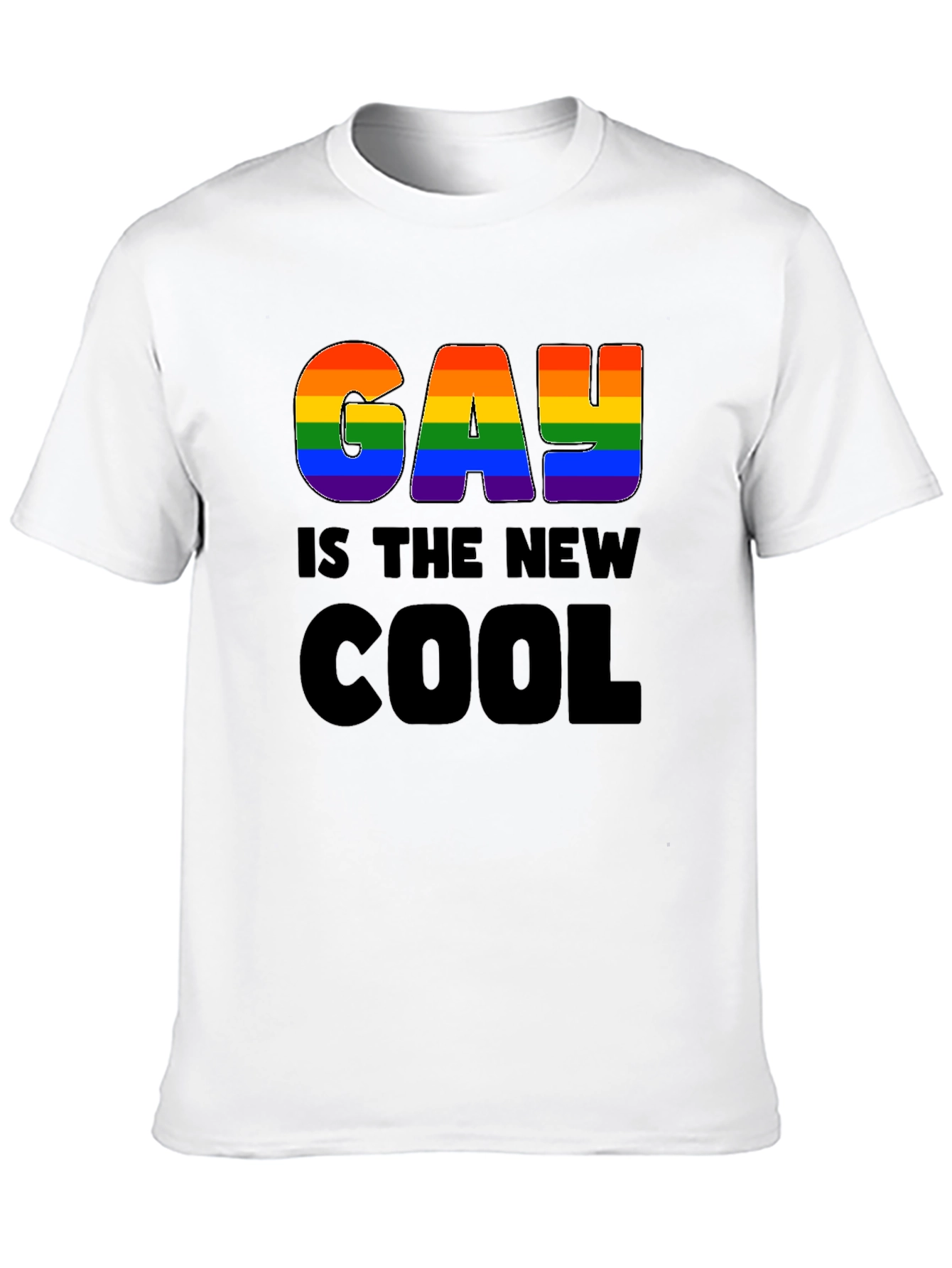 Black Gay is the New Cool Graphic T-Shirt view 10