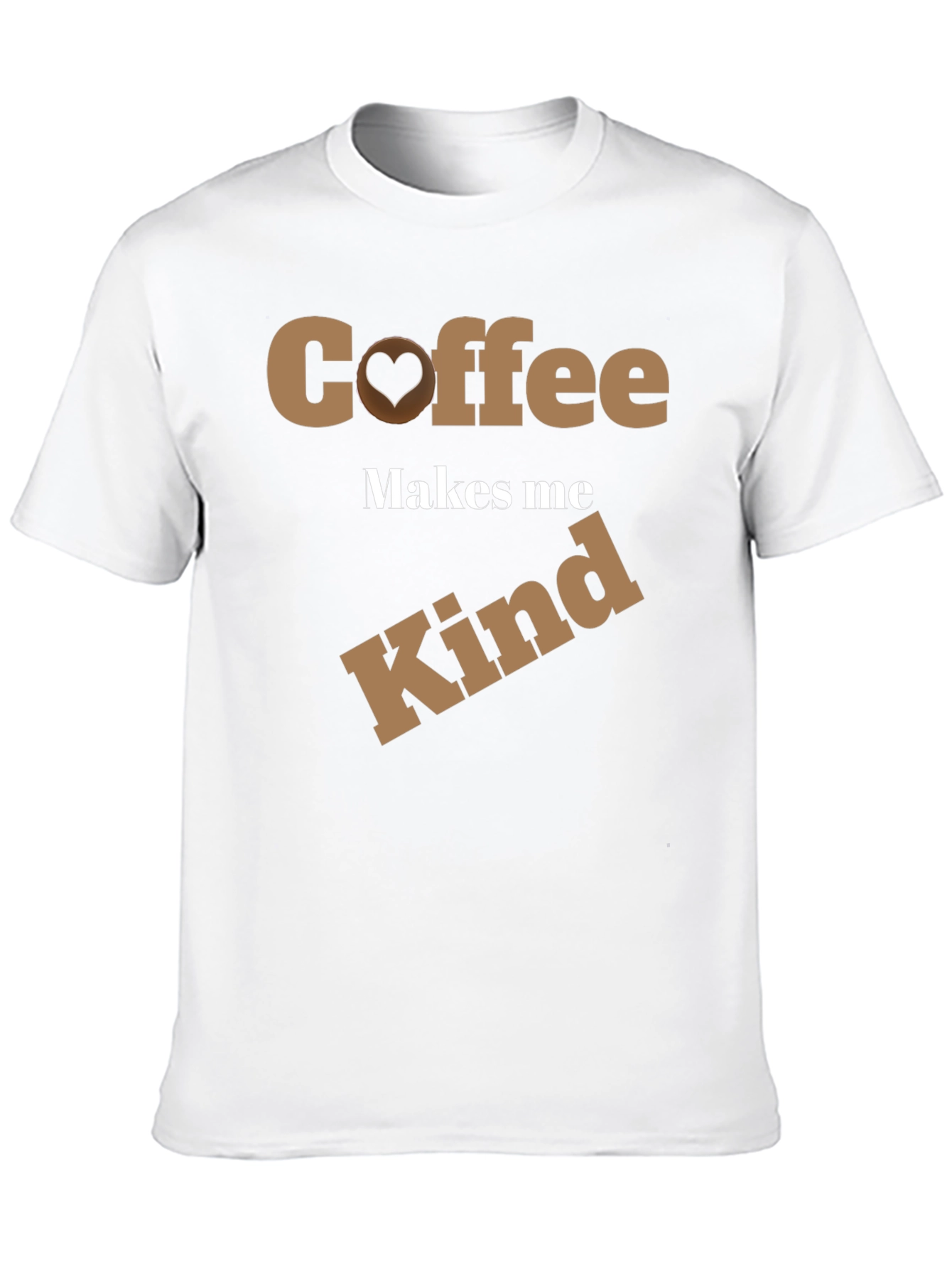 Black Coffee Makes Me Kind Graphic T-Shirt view 10