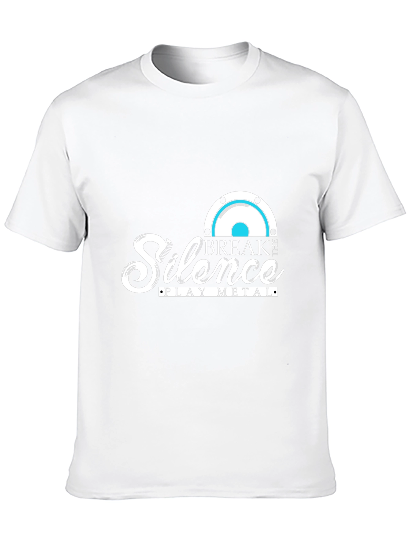 Black Break the Silence - Play Metal T-Shirt view 10