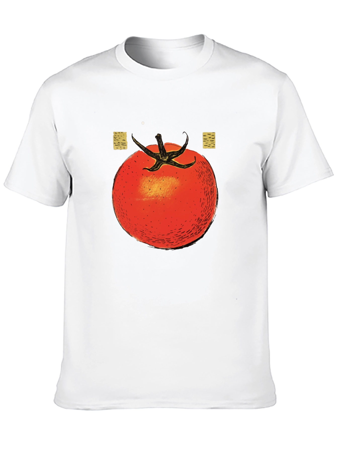 Black Tomato Graphic Print Black T-Shirt view 10