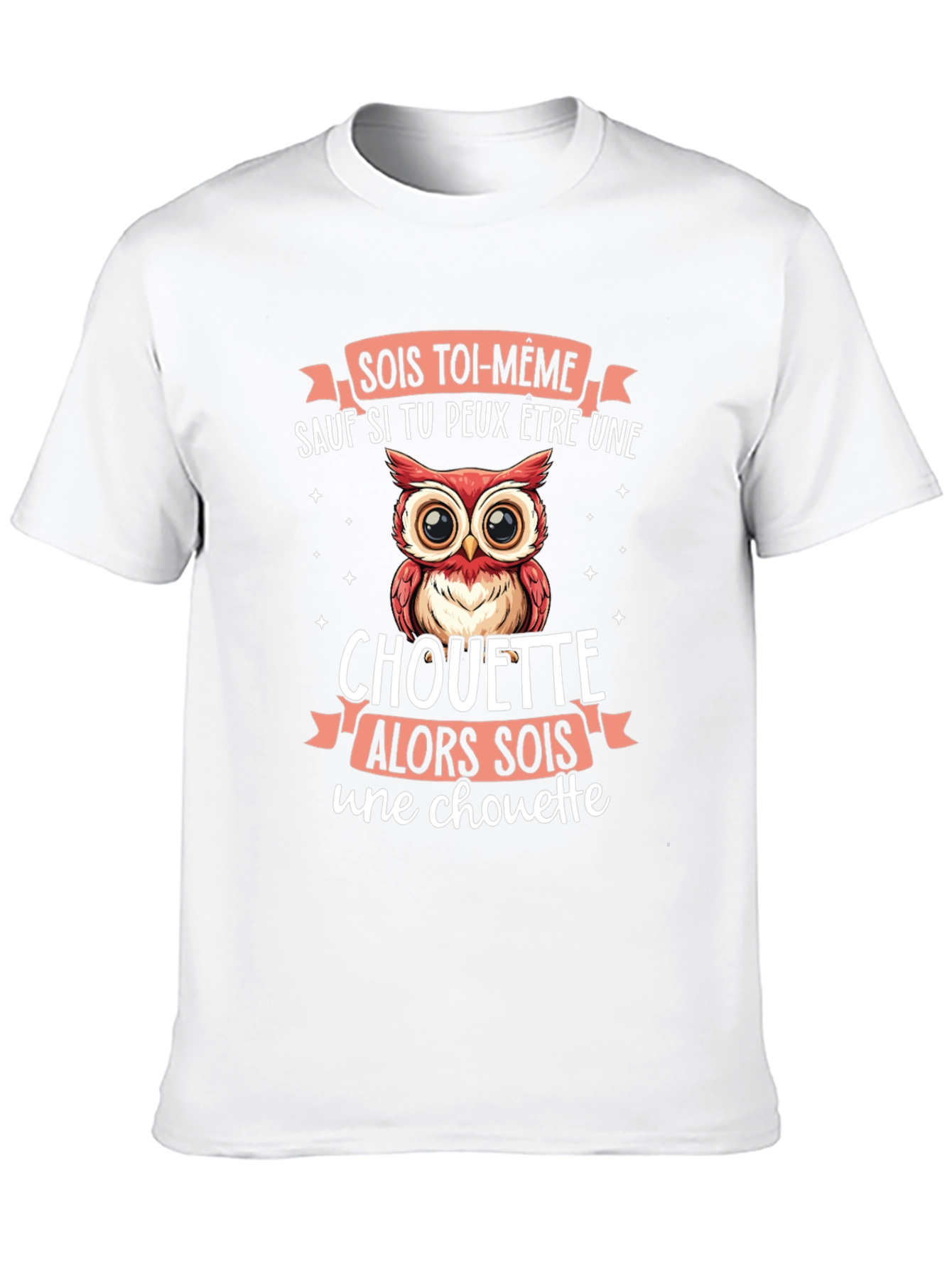 Black Funny Owl Graphic Tee - Be Yourself Unless... view 10