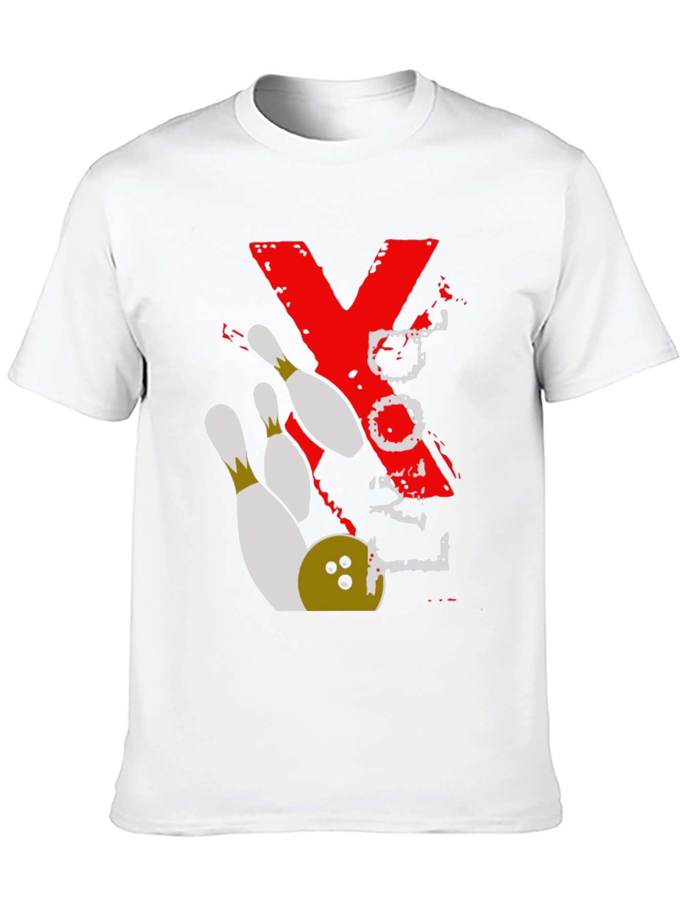 Black Bowling Strike T-Shirt view 10